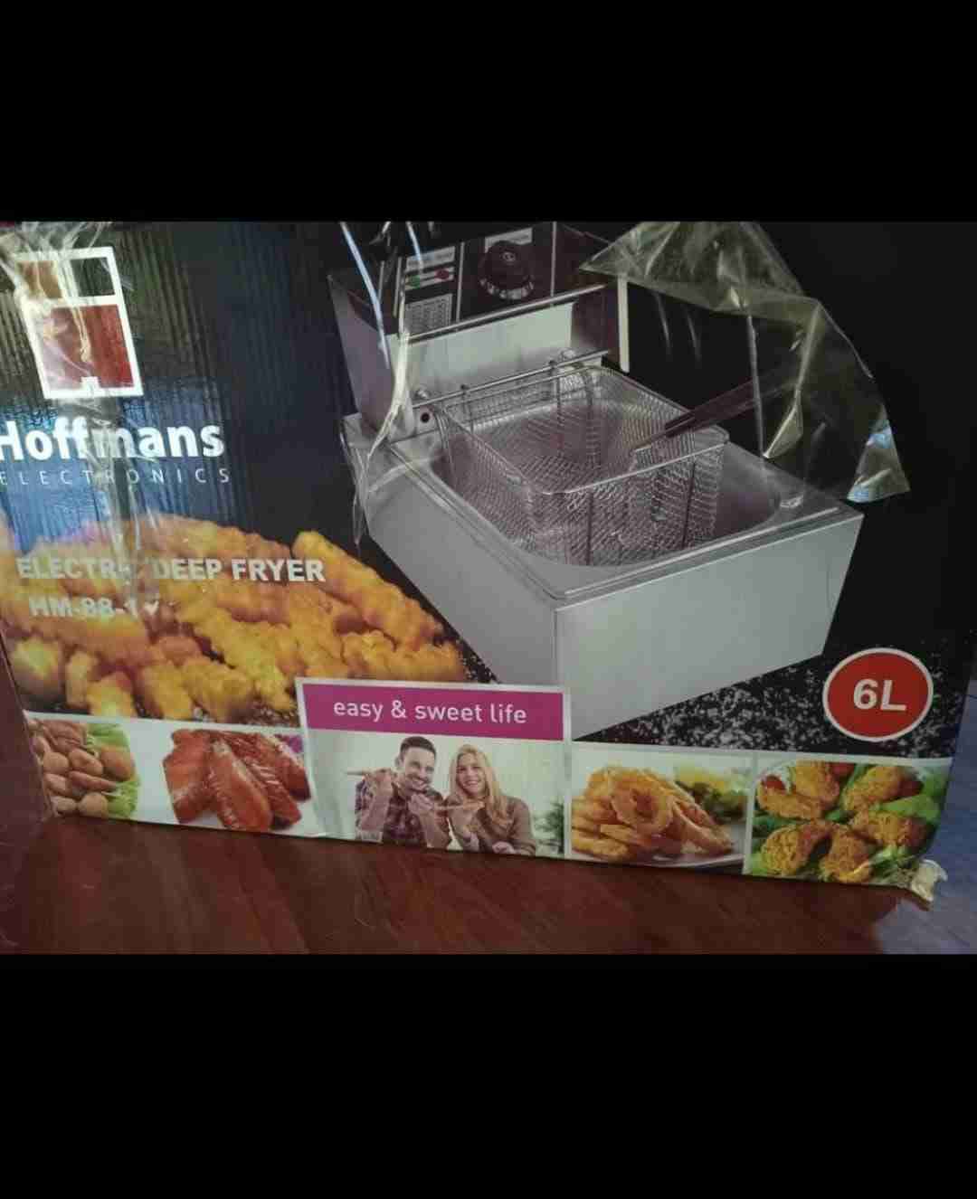 Freidora eléctrica de acero inoxidable - miniatura 2