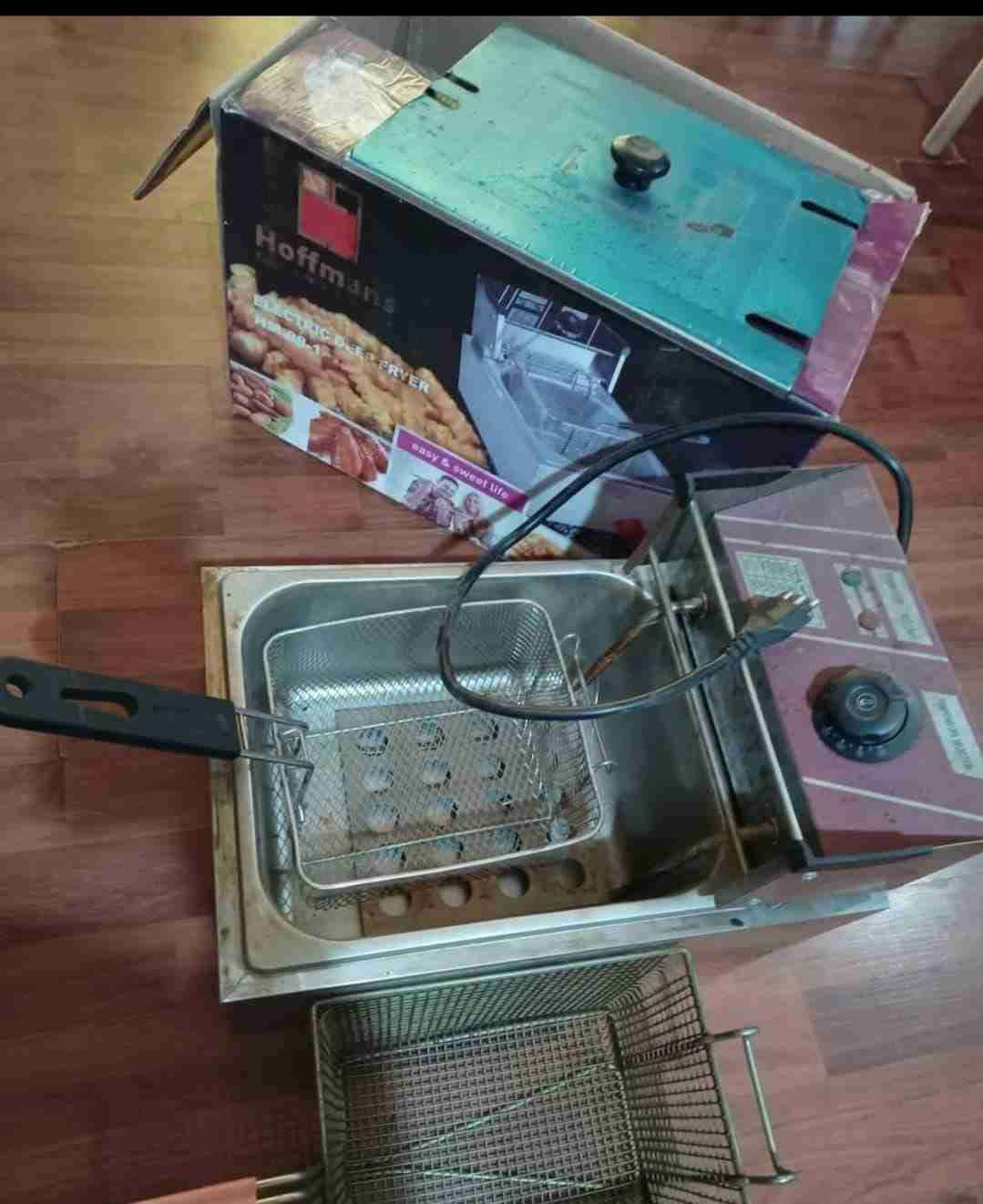 Freidora eléctrica de acero inoxidable - miniatura 3