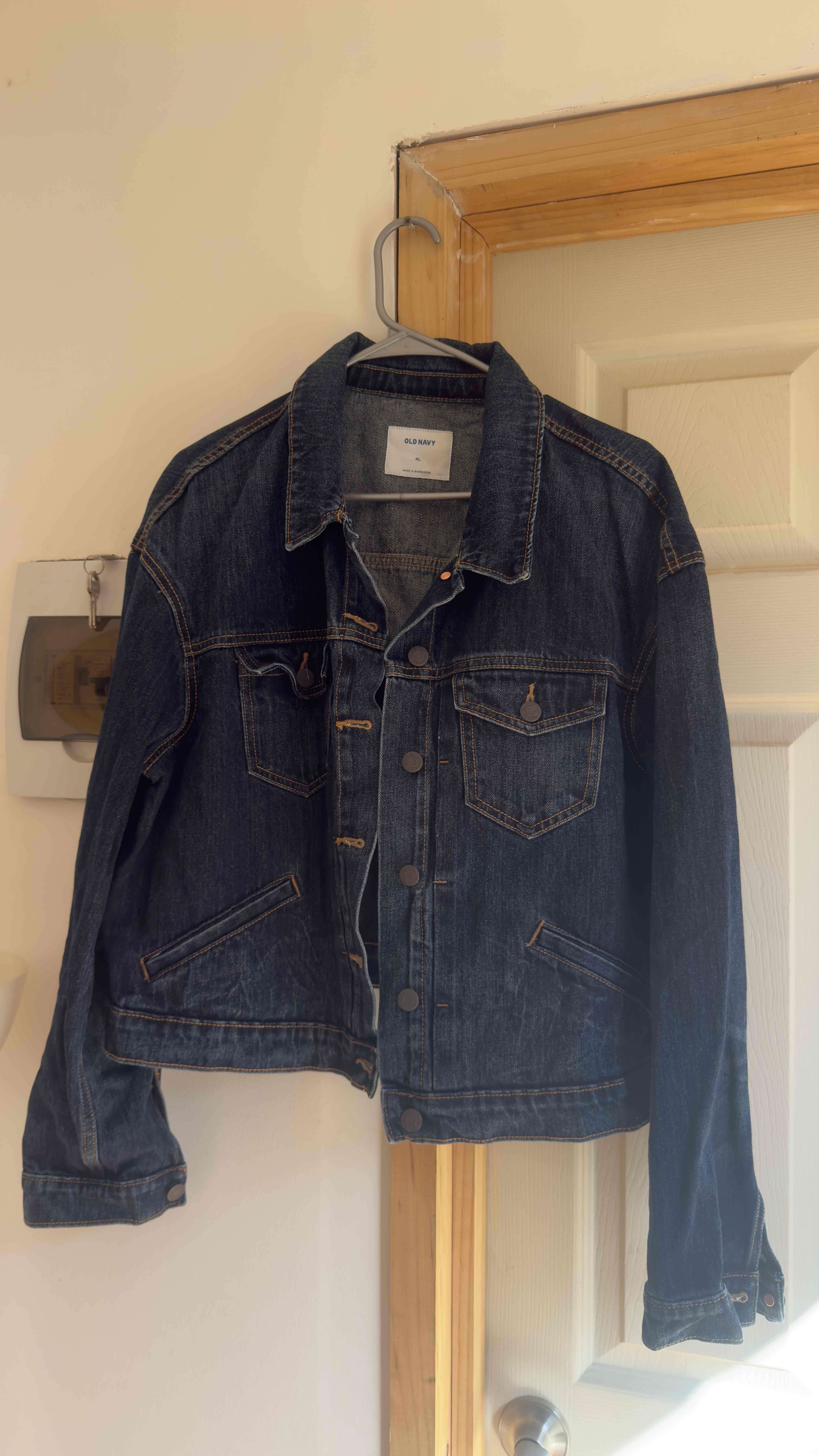 Chaqueta de mezclilla azul Old Navy