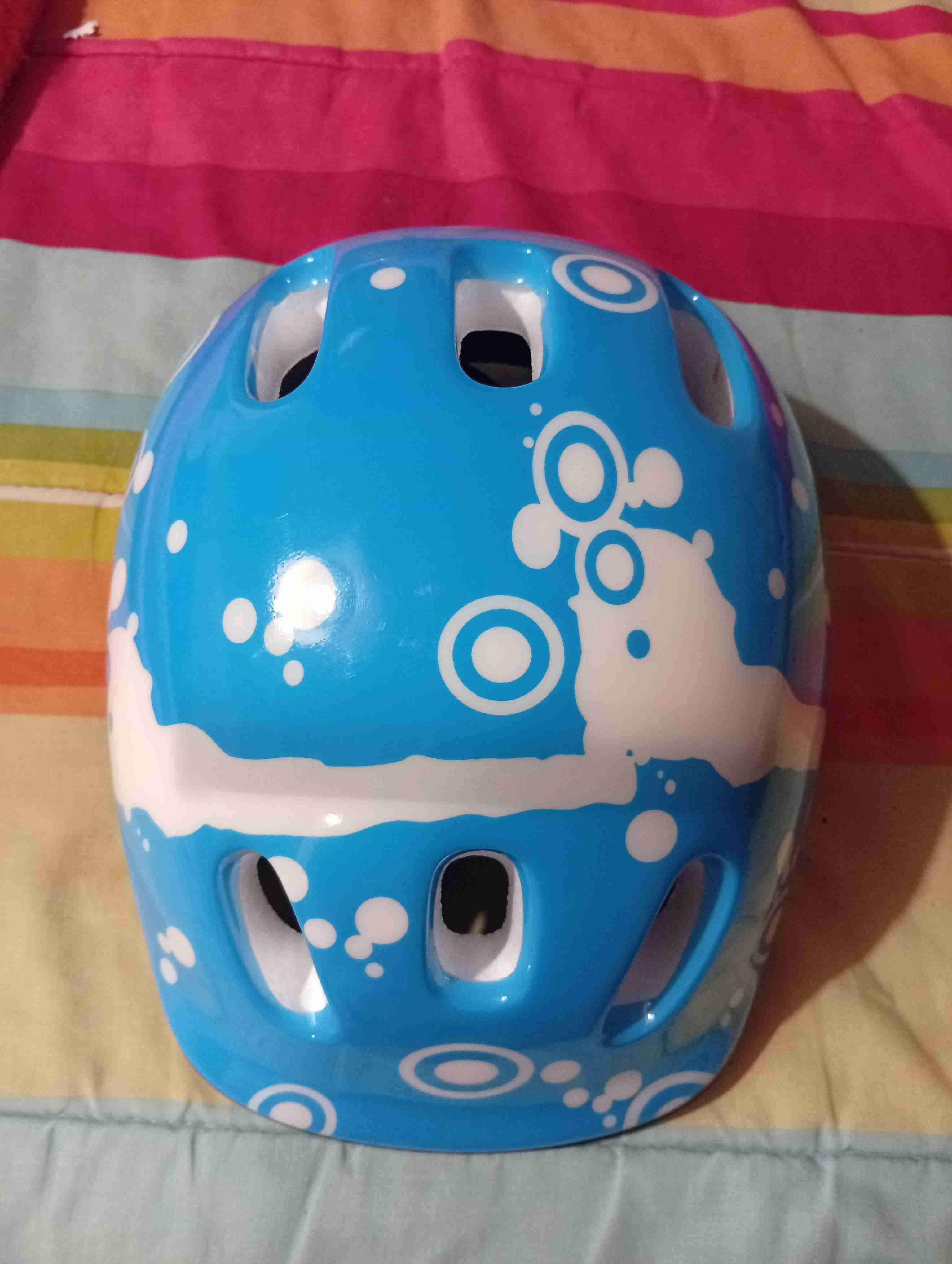 Casco infantil azul