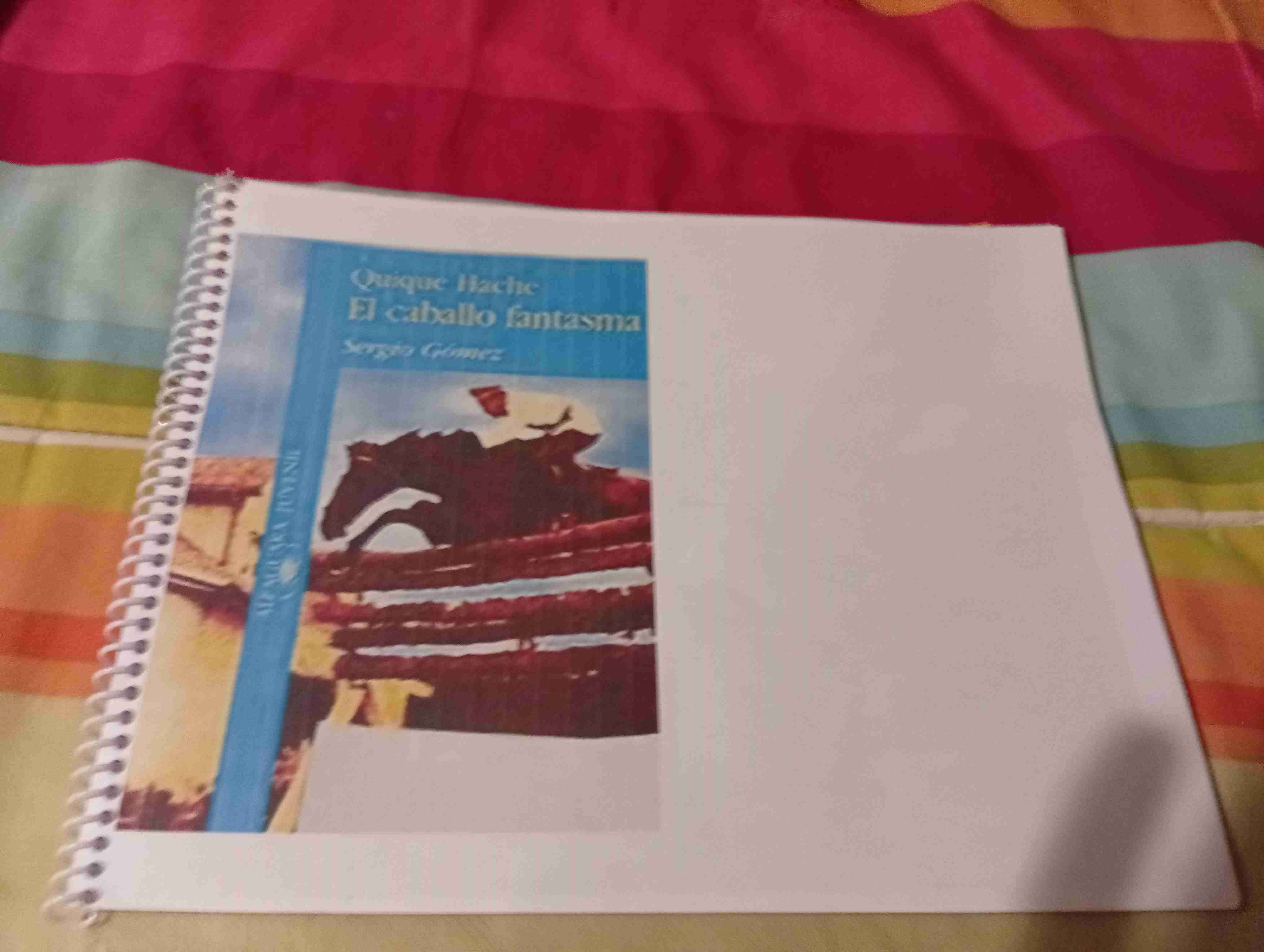 Libro Quique Hache en espiral