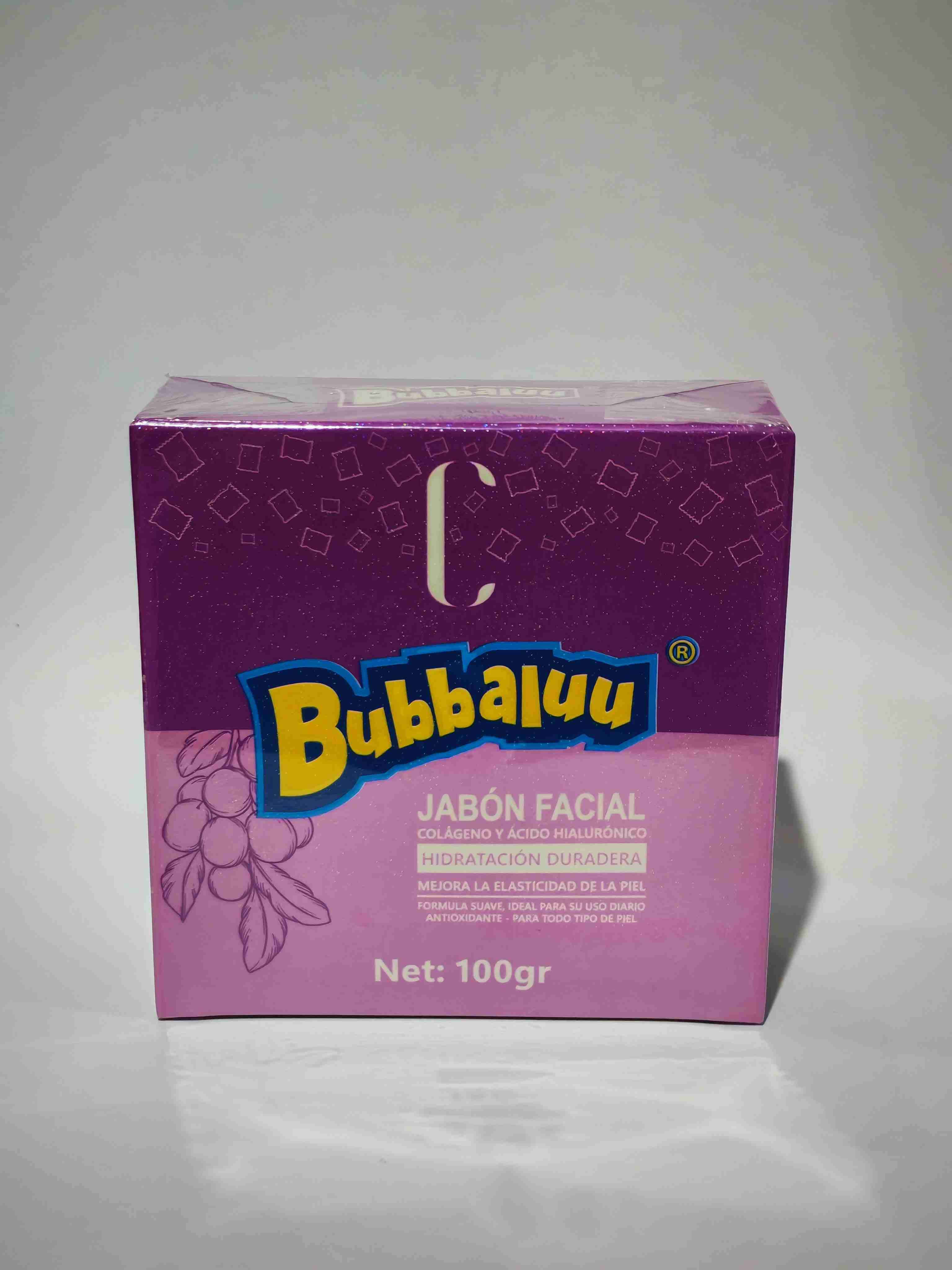 Jabón facial Bubbaluu 100g