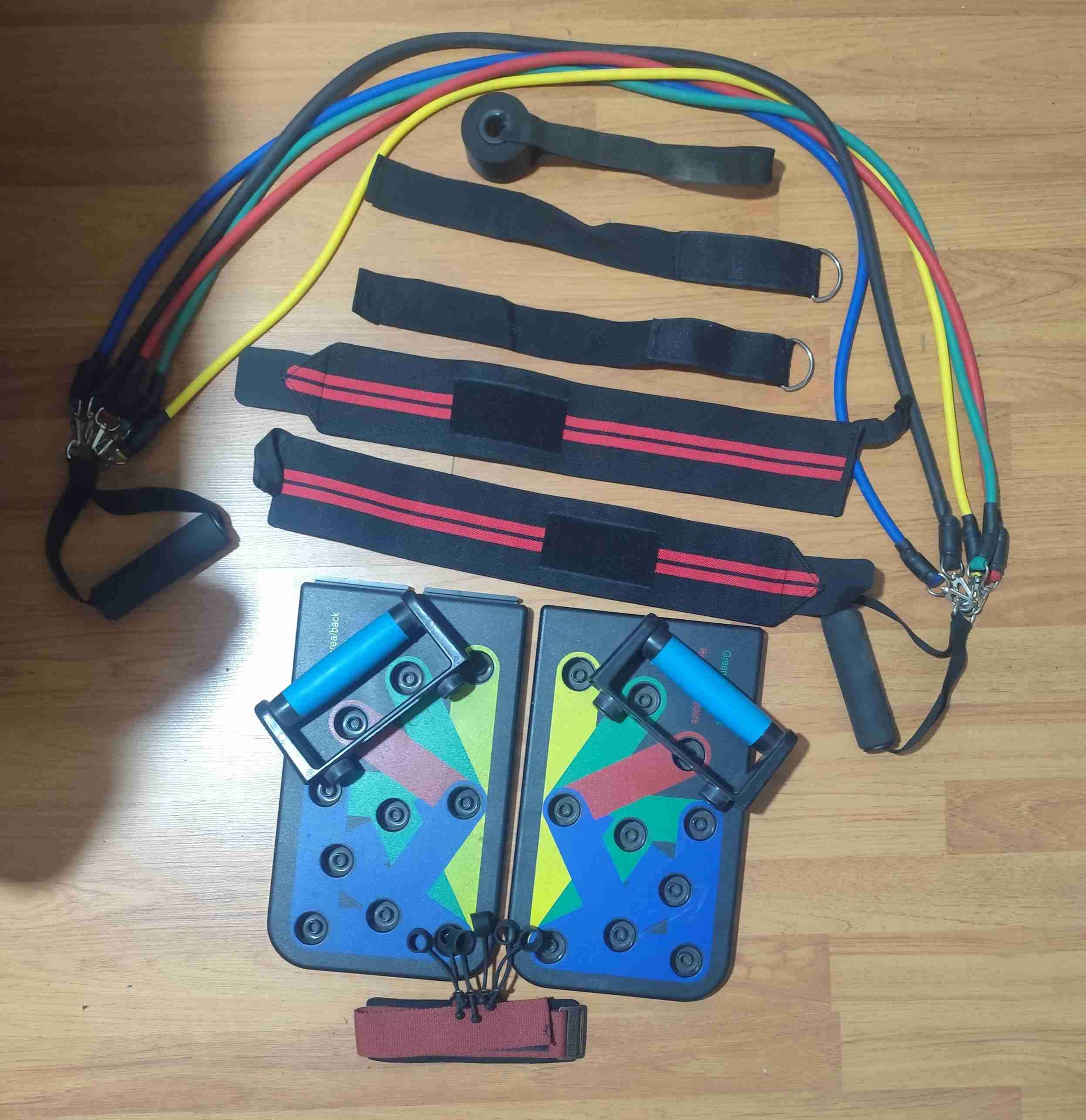 Set de entrenamiento en casa