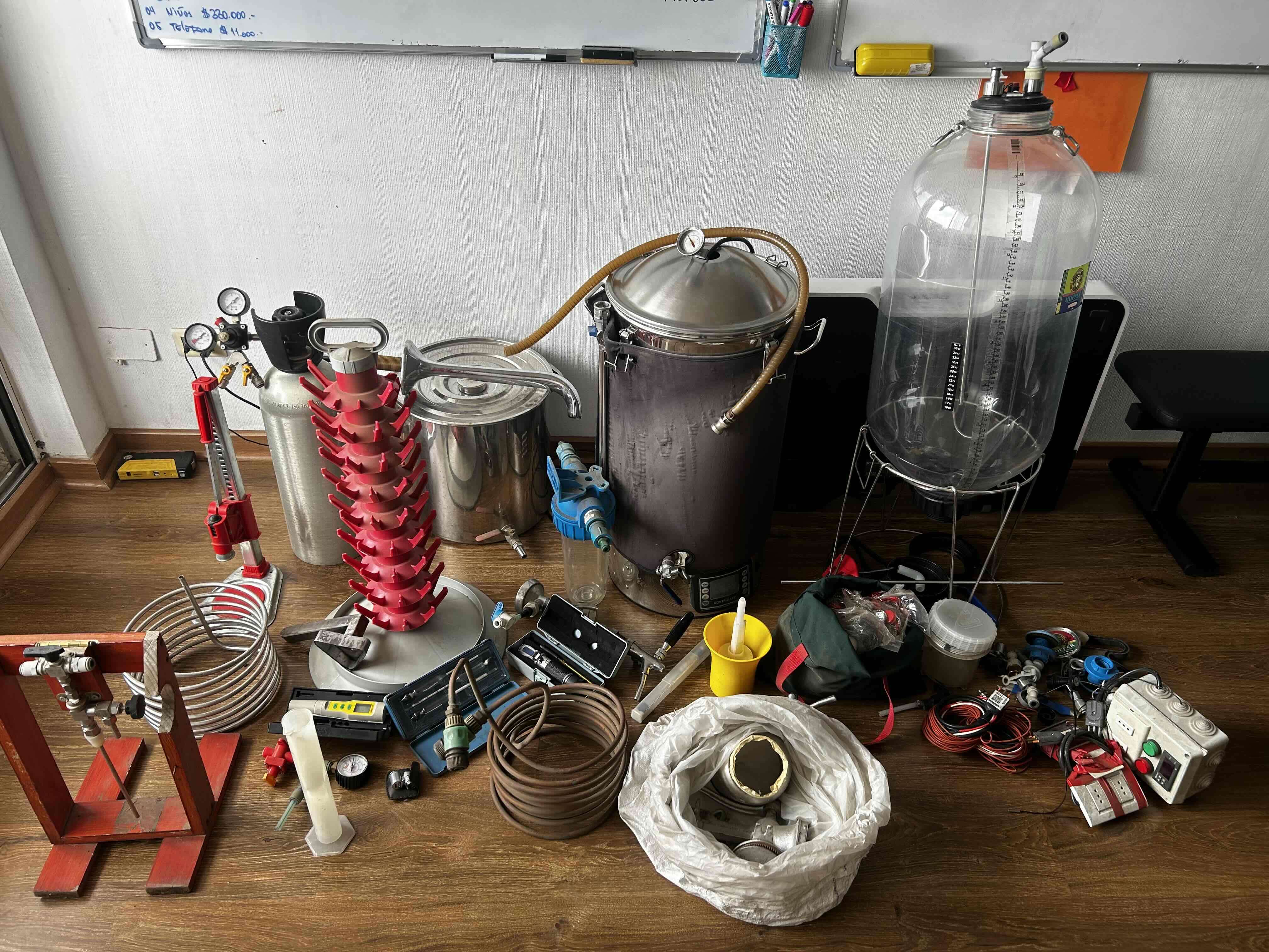 Equipo completo para fabricación de cerveza