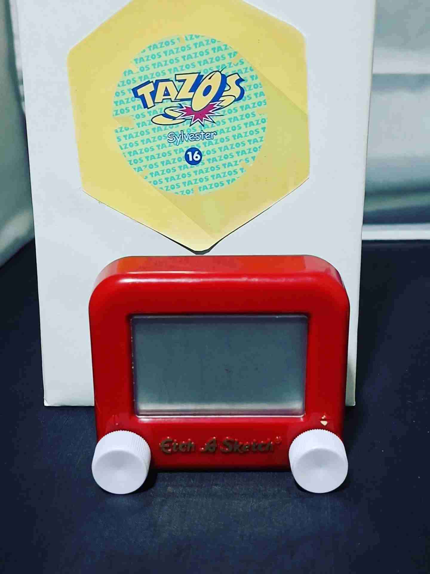 Mini Etch A Sketch rojo Toys Story