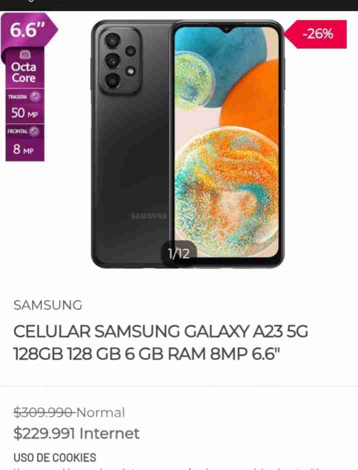 Samsung Galaxy A23 5G 128GB