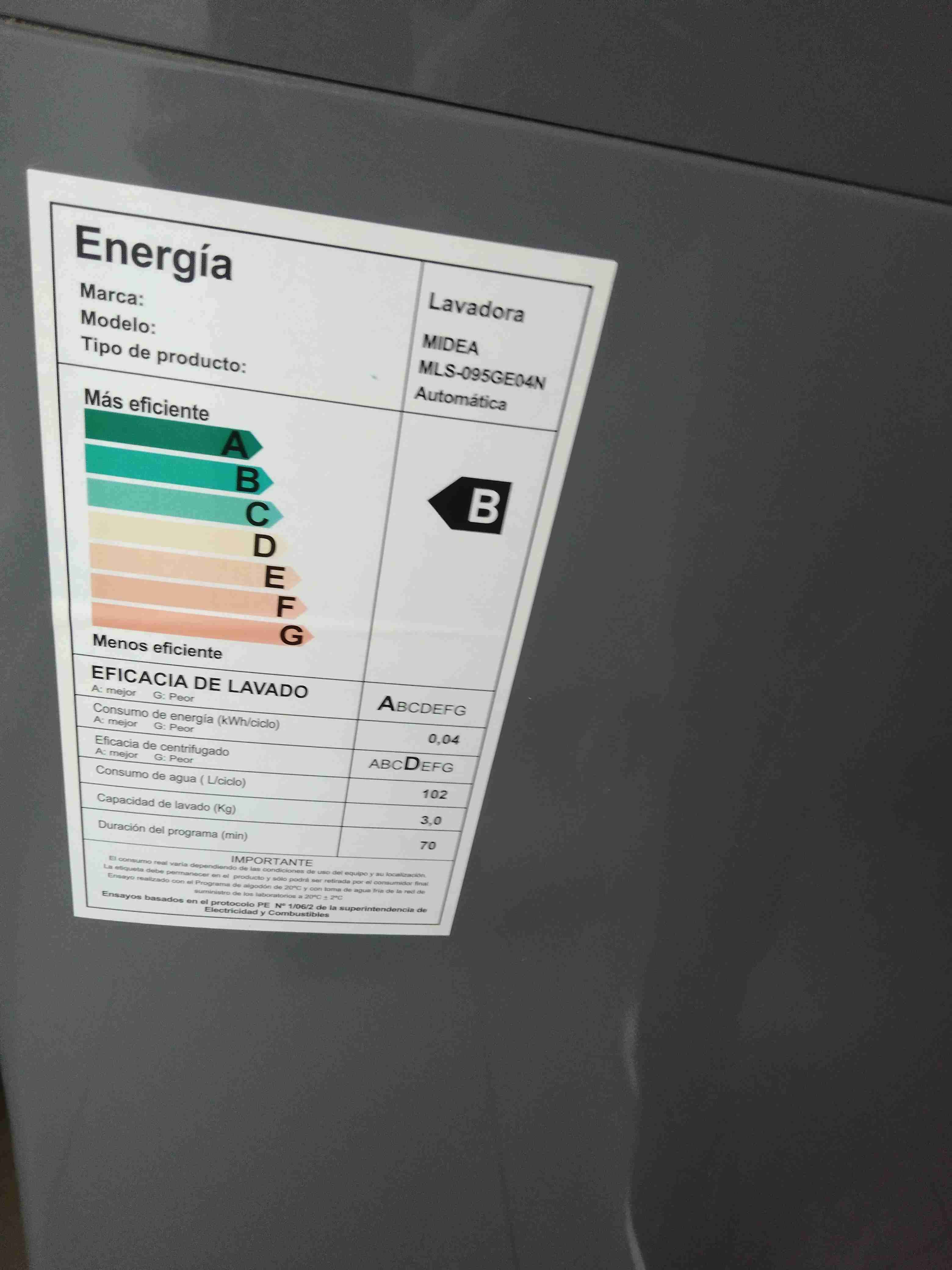 Lavadora Midea carga superior - miniatura 3