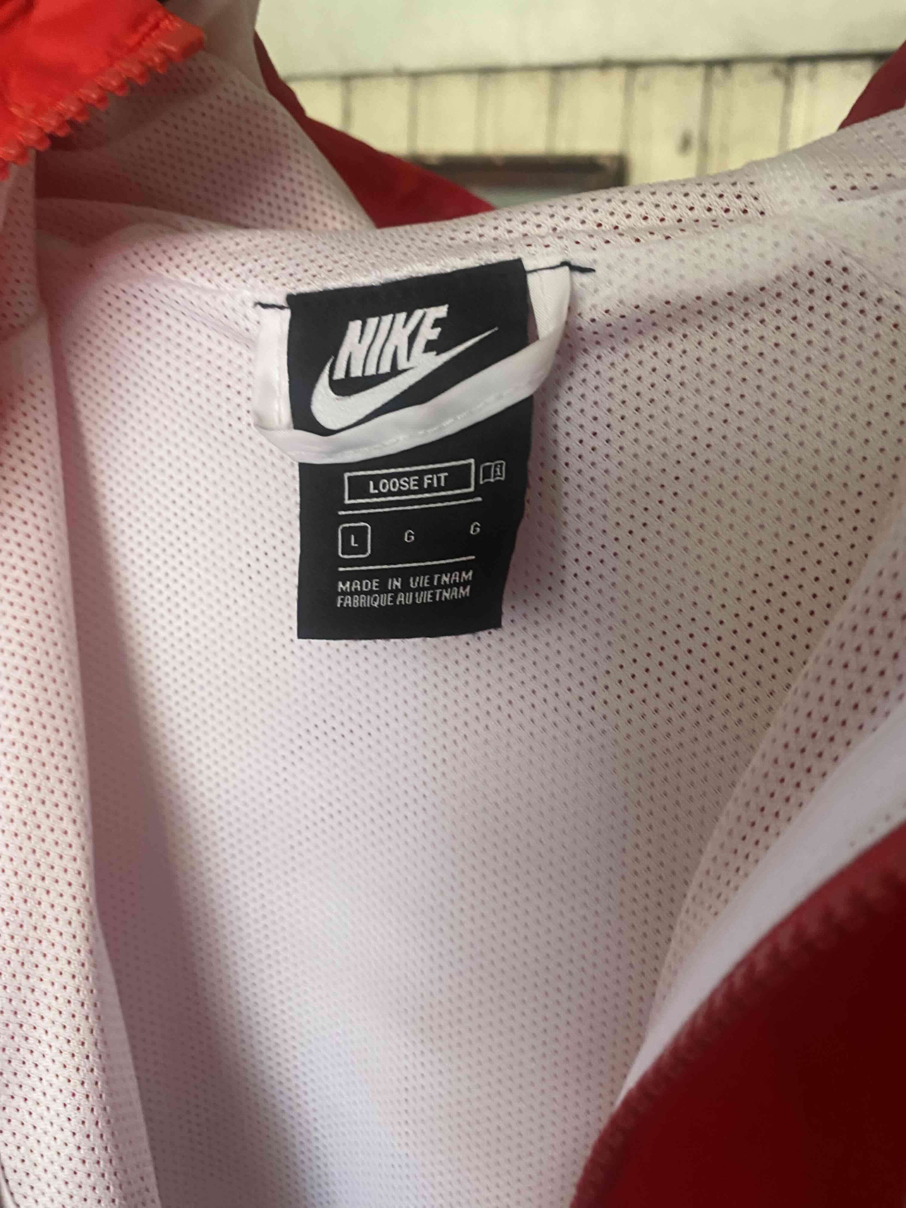 Chaqueta Nike roja L