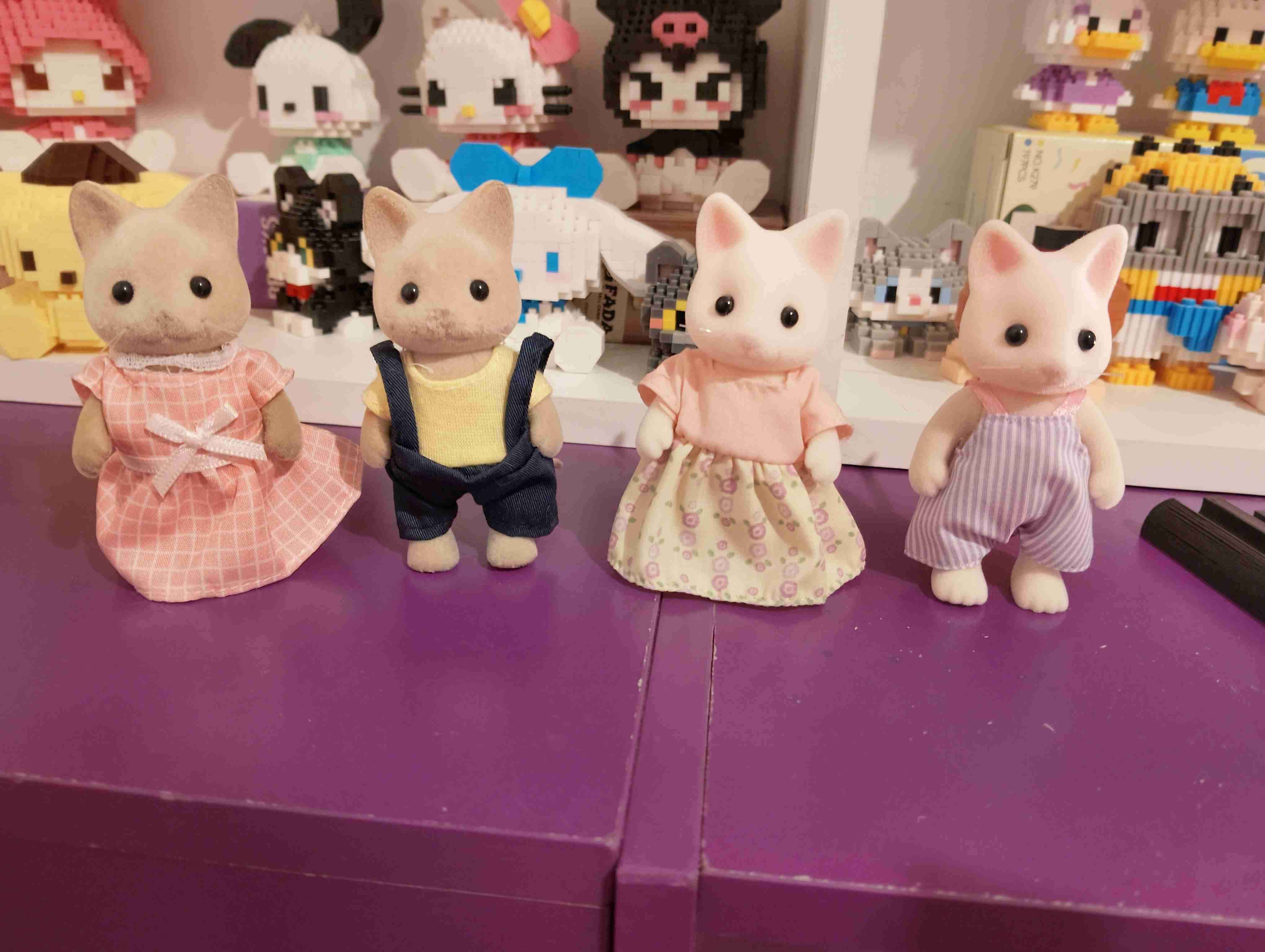 Sylvanian families 4 x 20.000