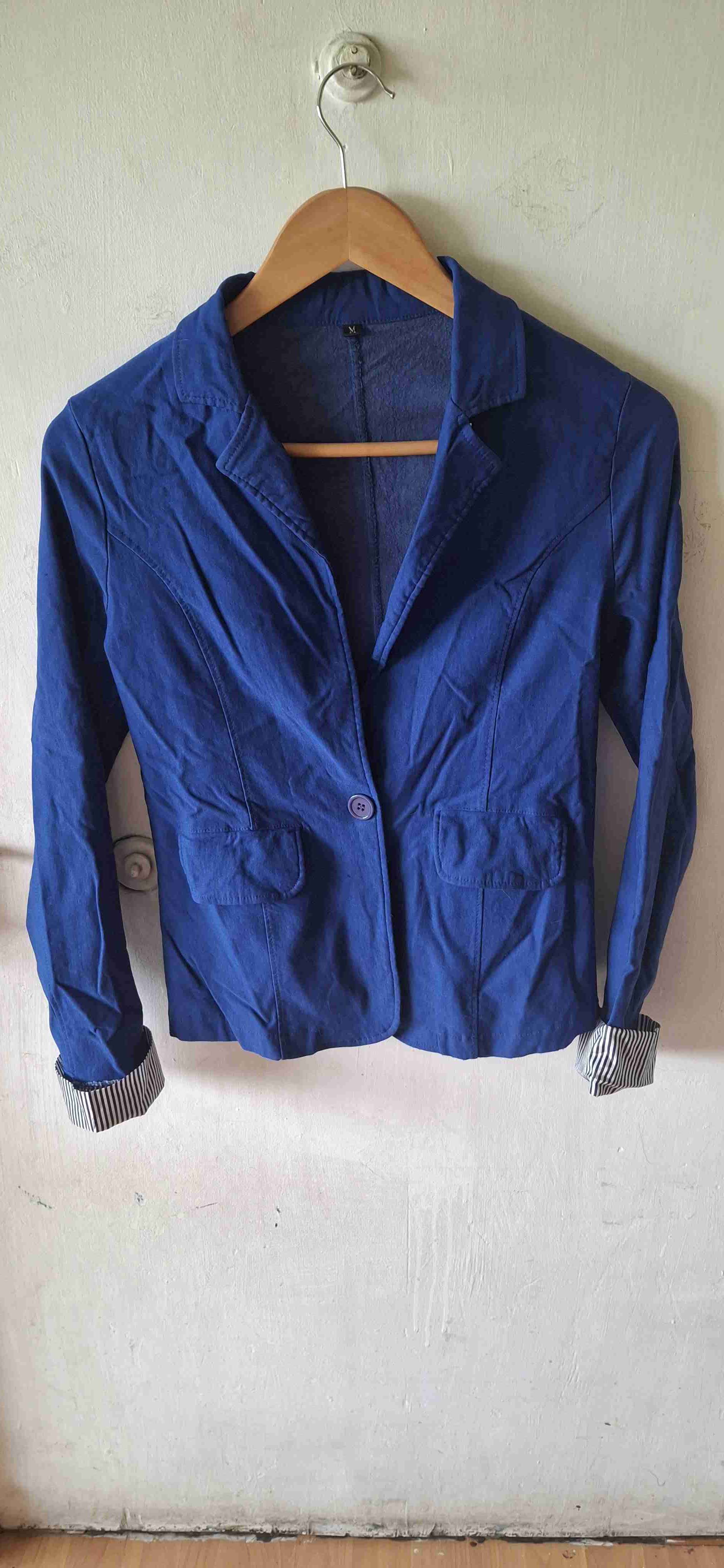 Blazer azul para mujer