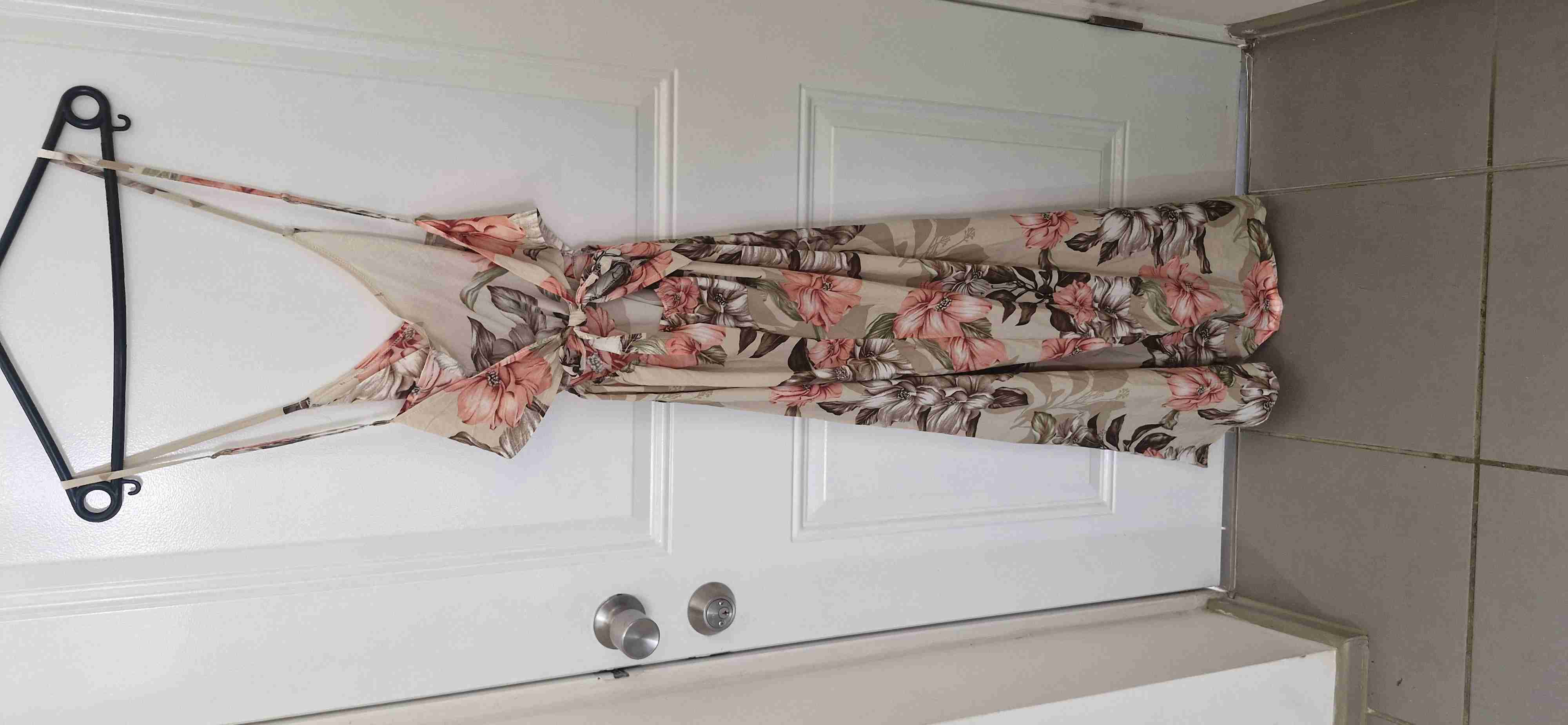 Vestido largo floral