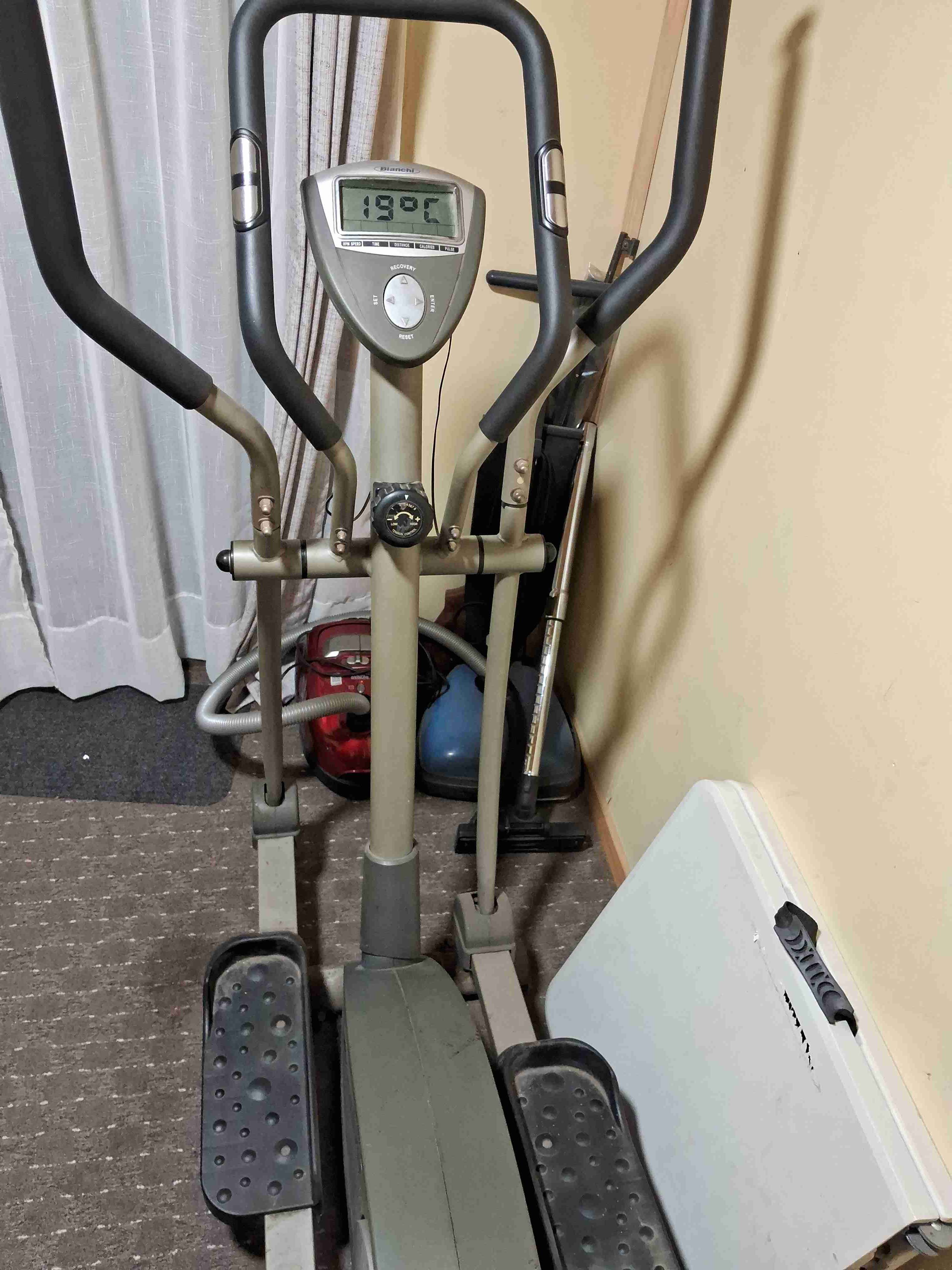 Elíptica de entrenamiento usada