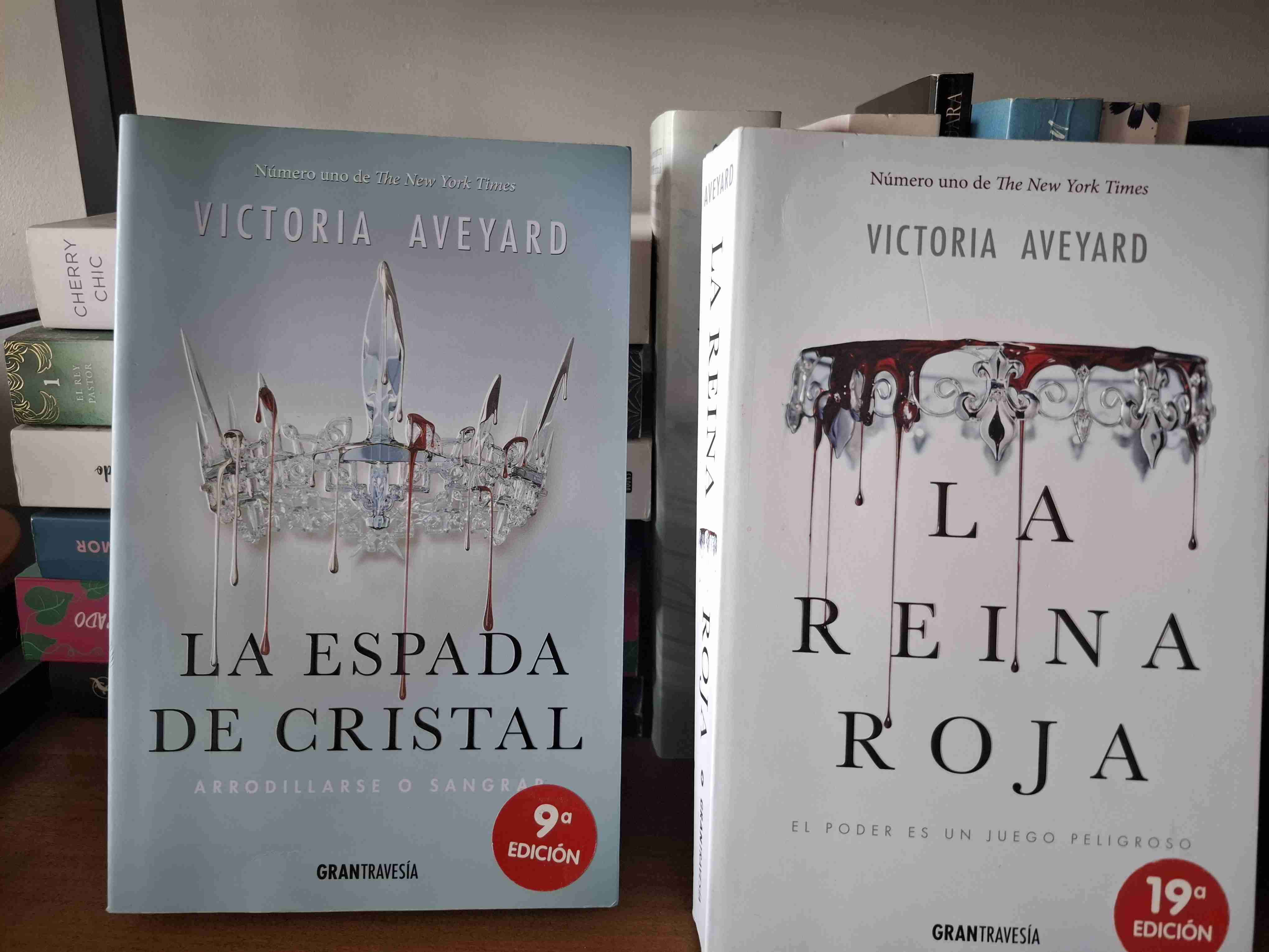 Libros La Reina Roja y La Espada de Cristal