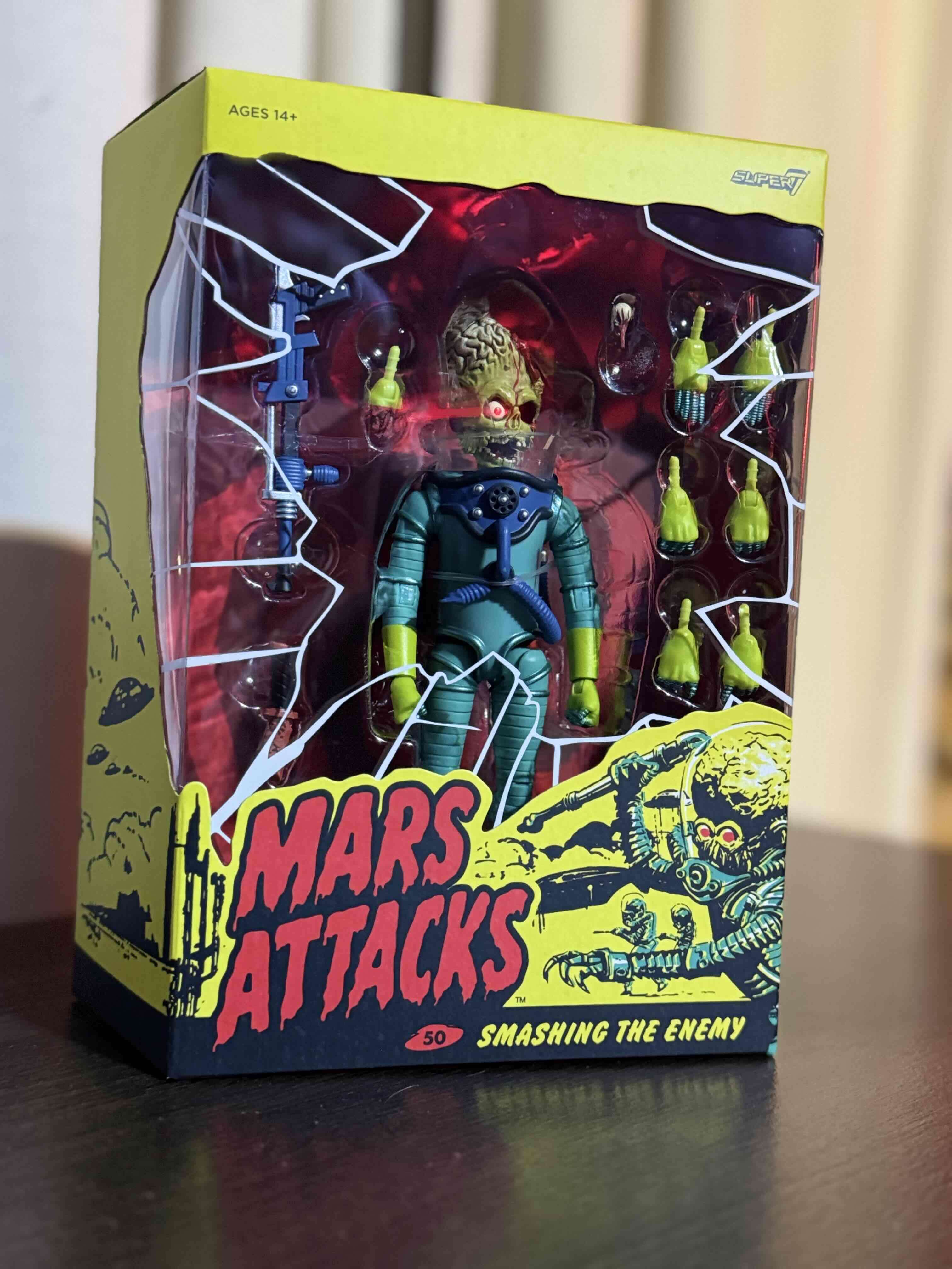 Figura Mars Attacks edición limitada COLECCIONABLE