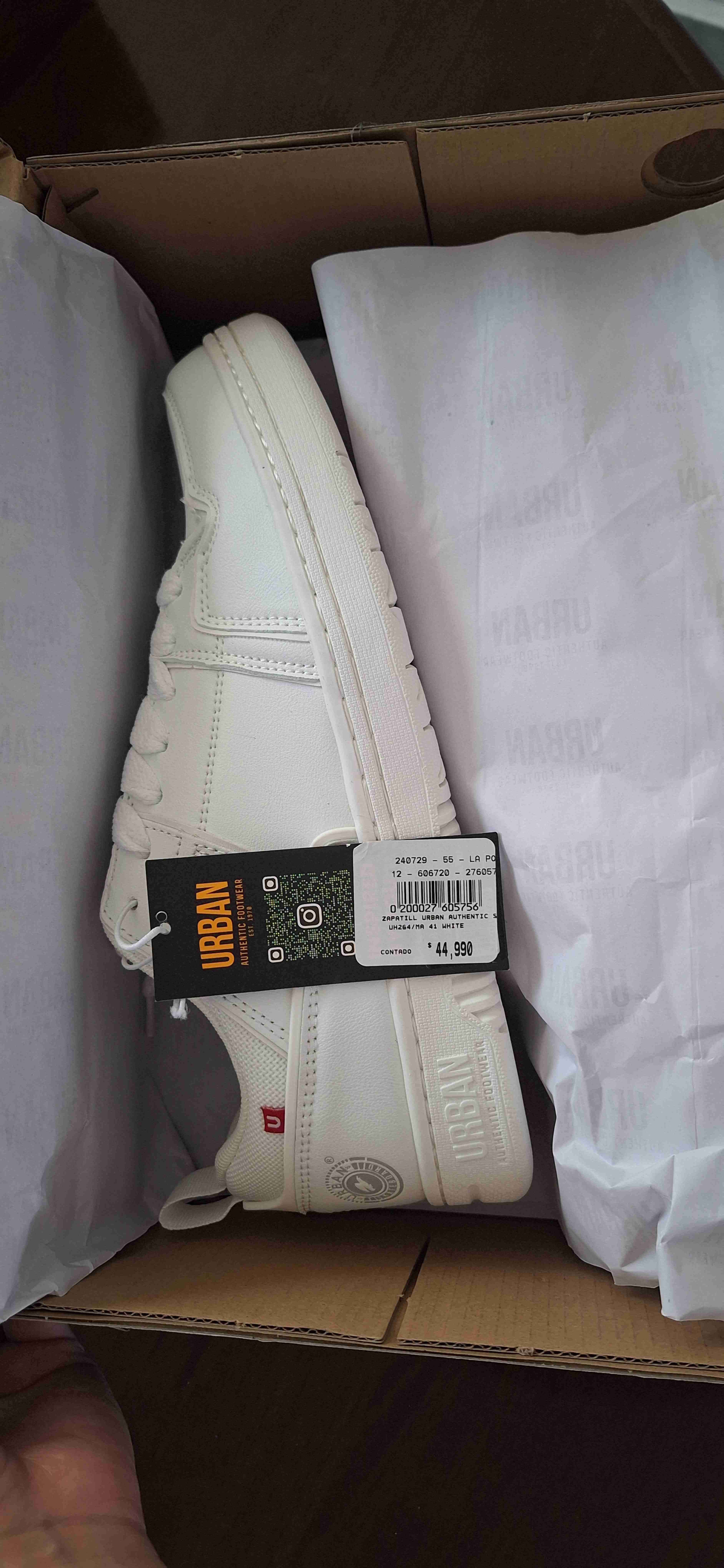 Zapatillas Urban blancas nuevas