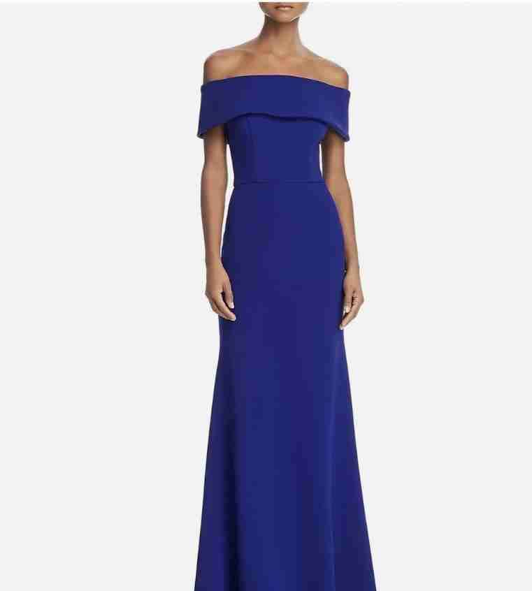 Vestido elegante azul