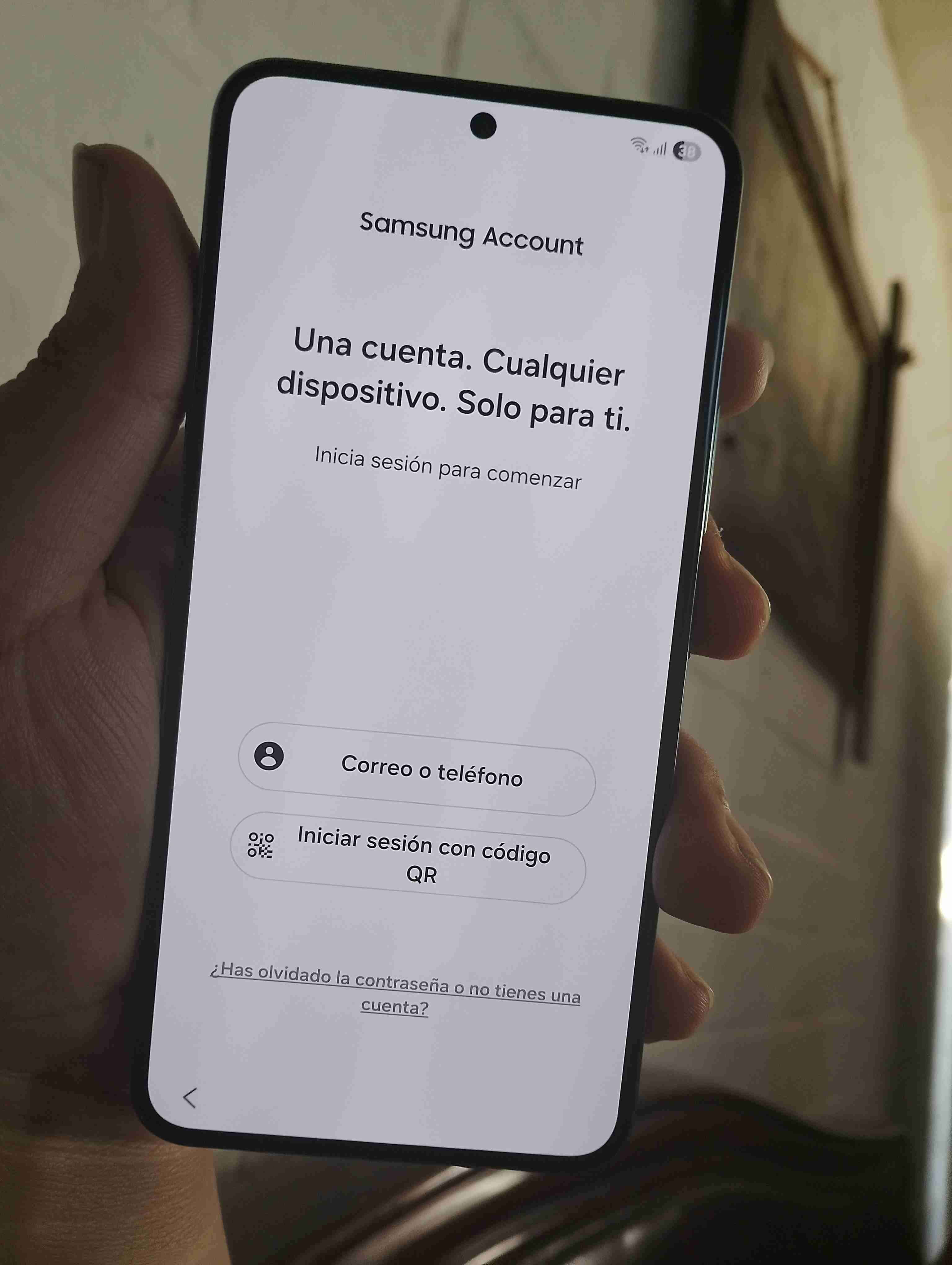 Smartphone Samsung S22 en buen estado