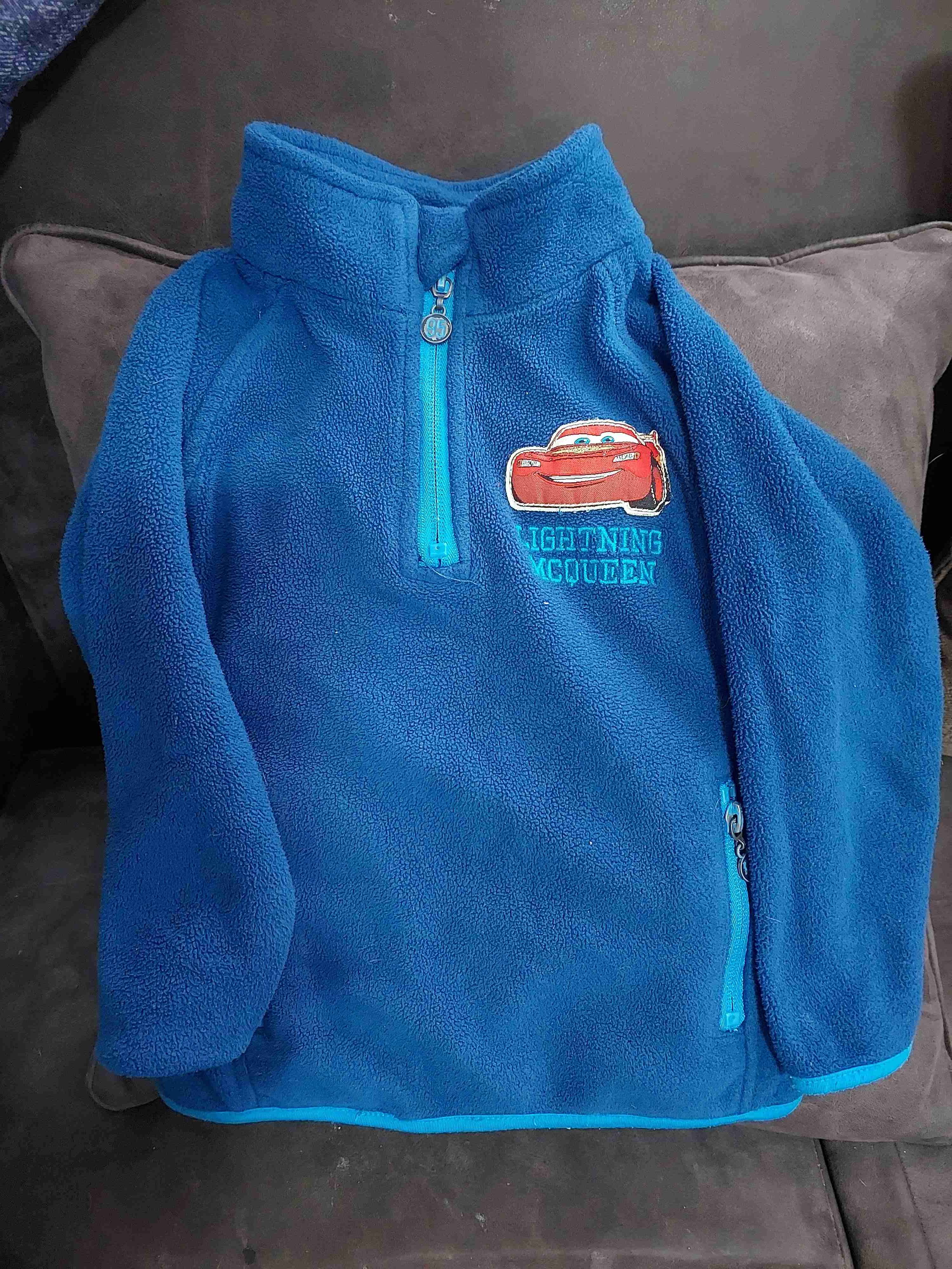 Polerón azul niño Cars