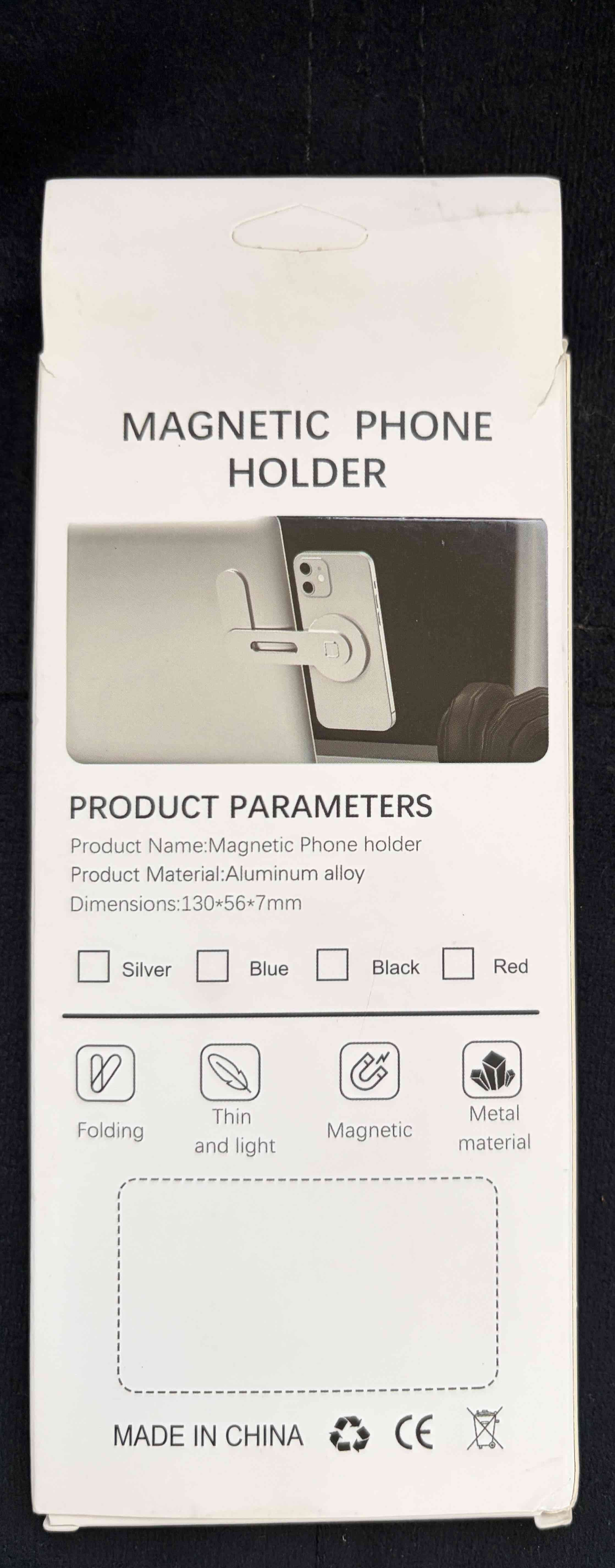 Soporte magnético para teléfono