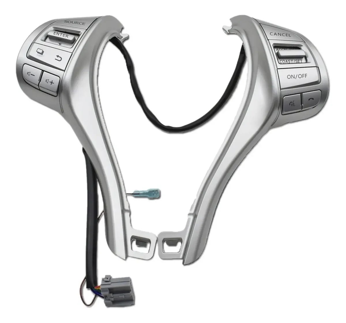 Controles de volante para auto