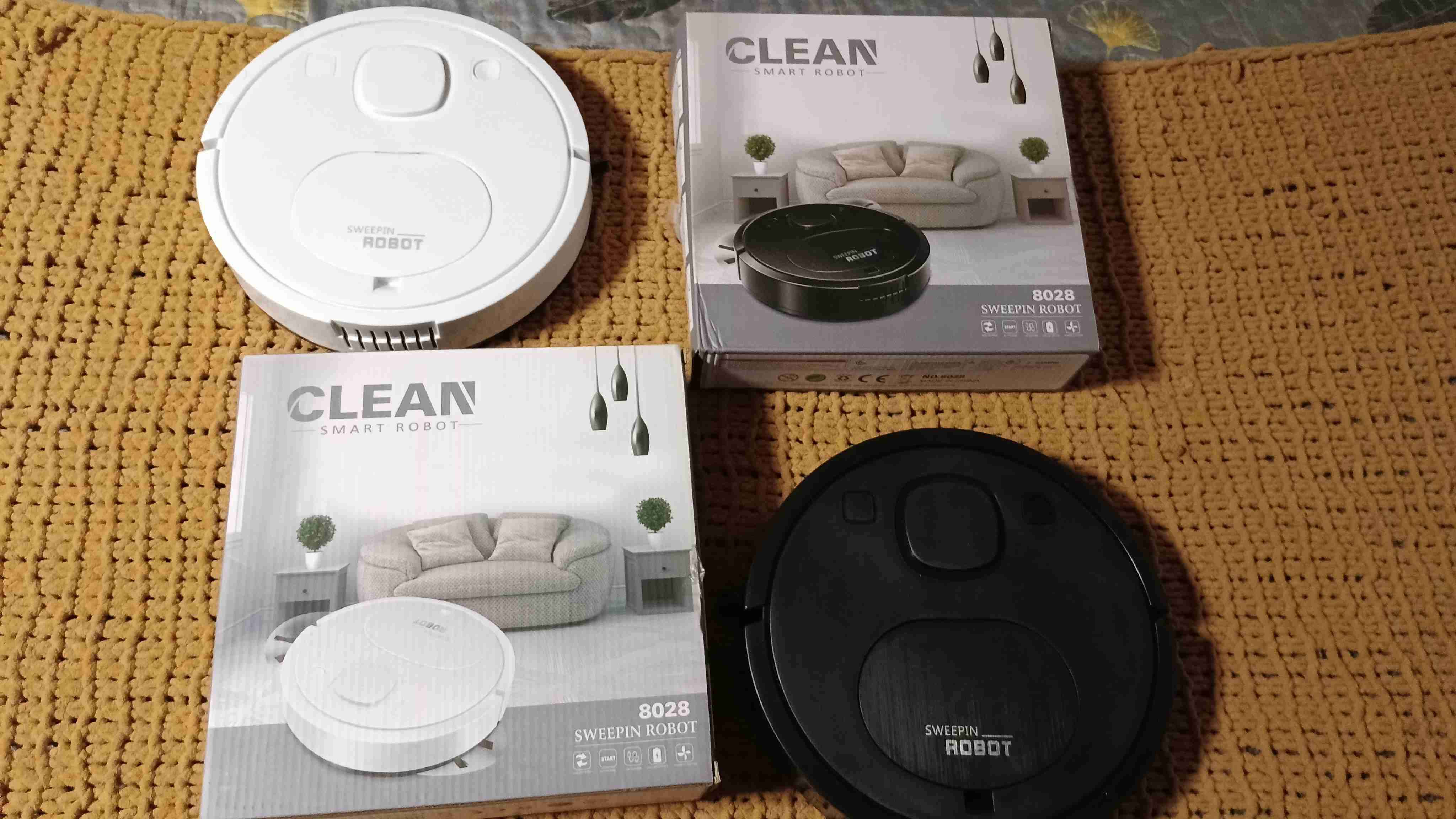 Robot aspiradora inteligente Clean