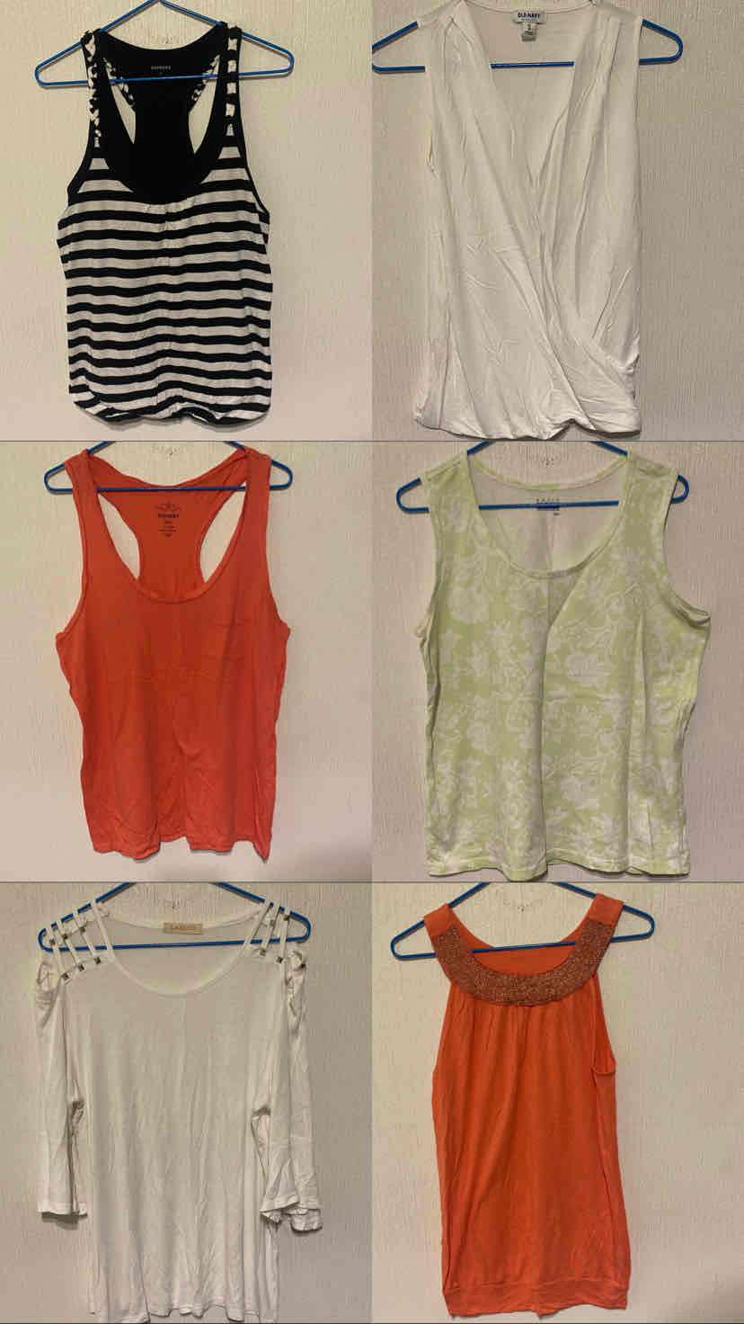 Lote de poleras para mujer variadas Talla M