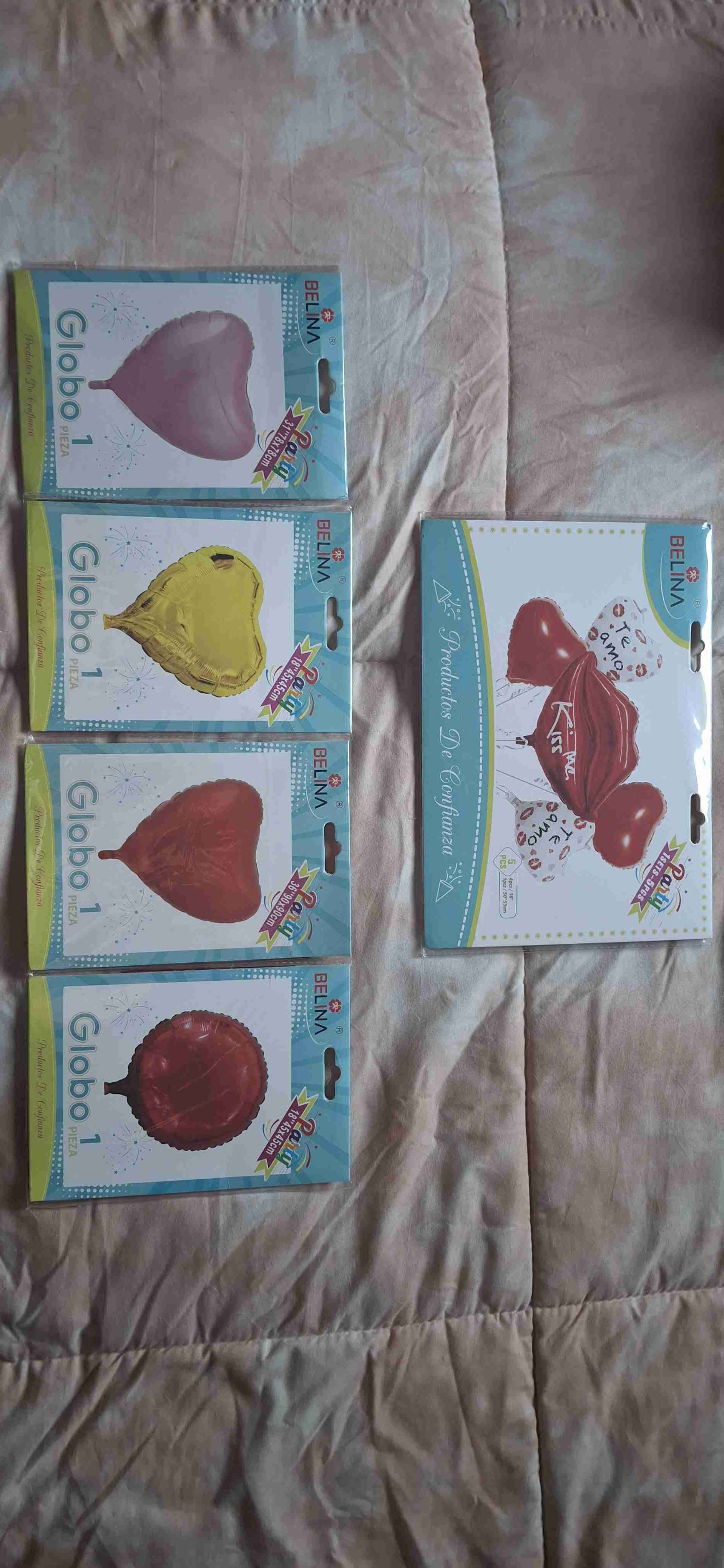 Globos de corazón Belina