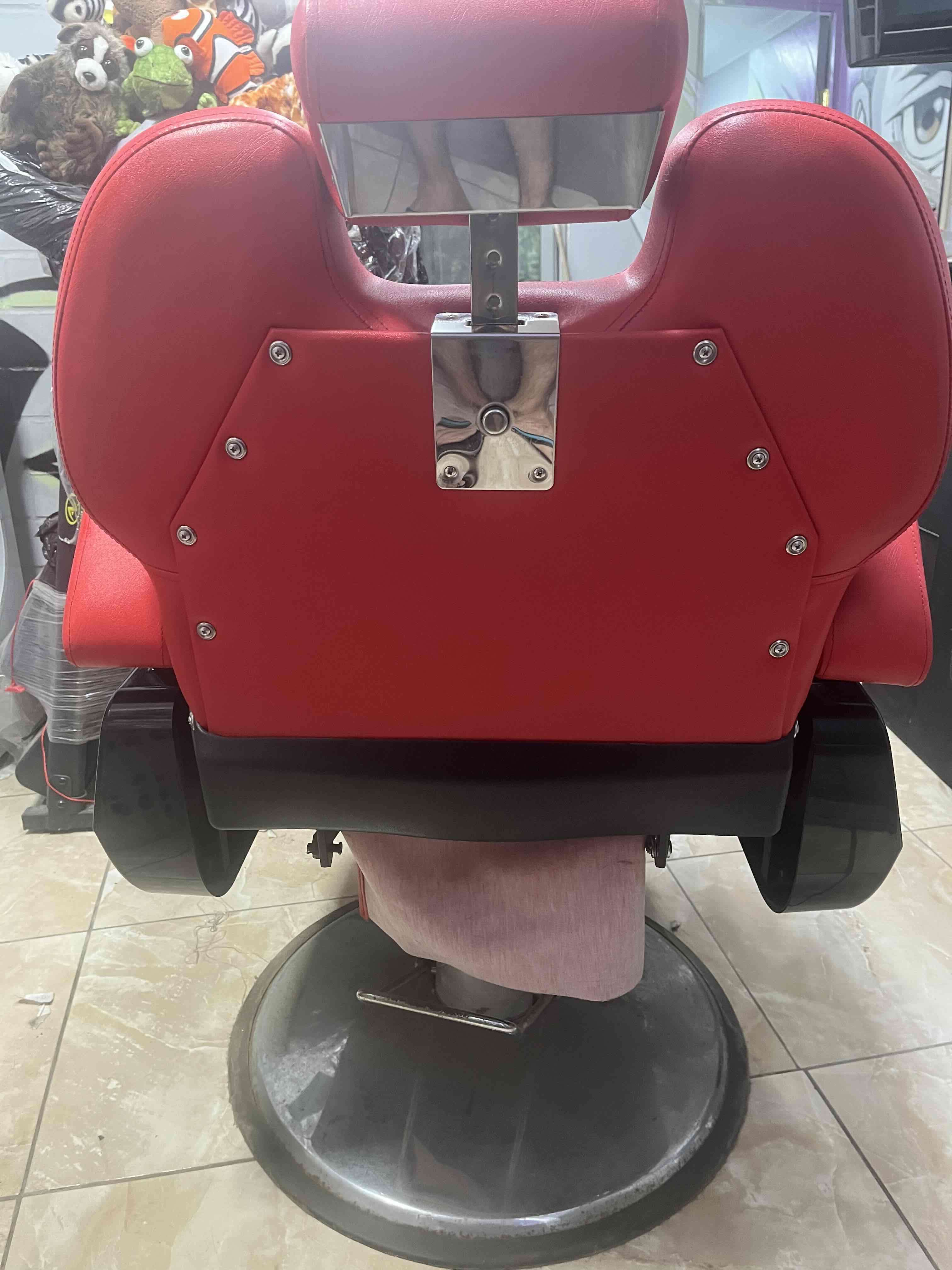 Sillón de peluquería o barbería tipo aviador - miniatura 3