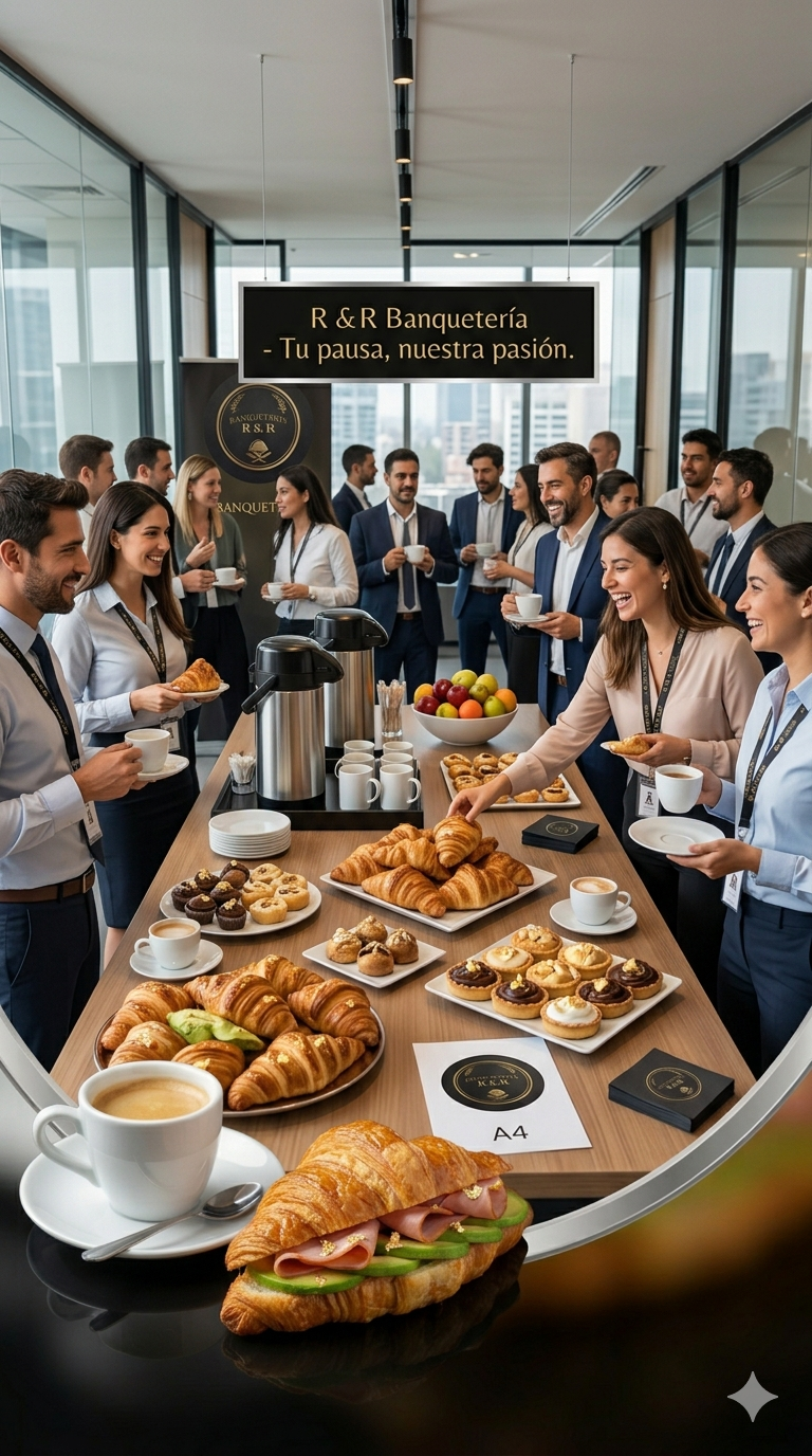 Servicio de banquetería empresarial