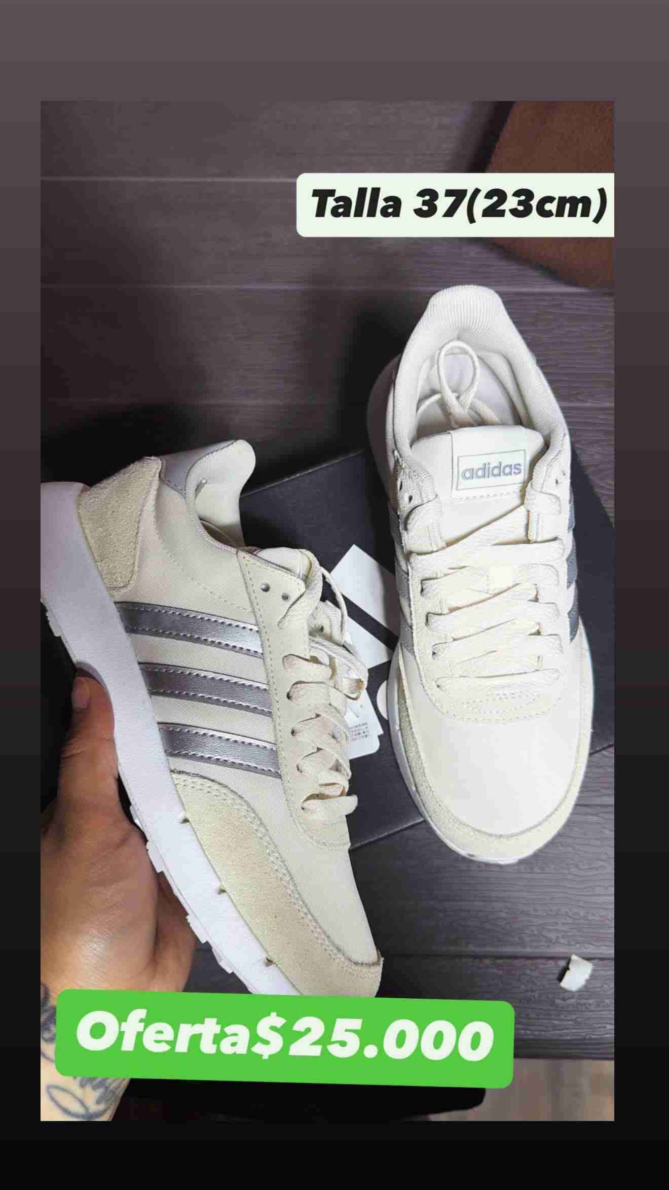 Zapatillas deportivas blancas 37