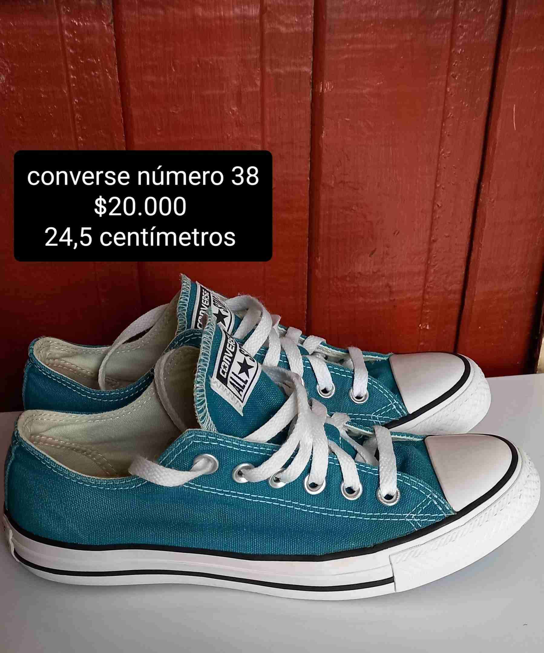 Zapatillas Converse celestes