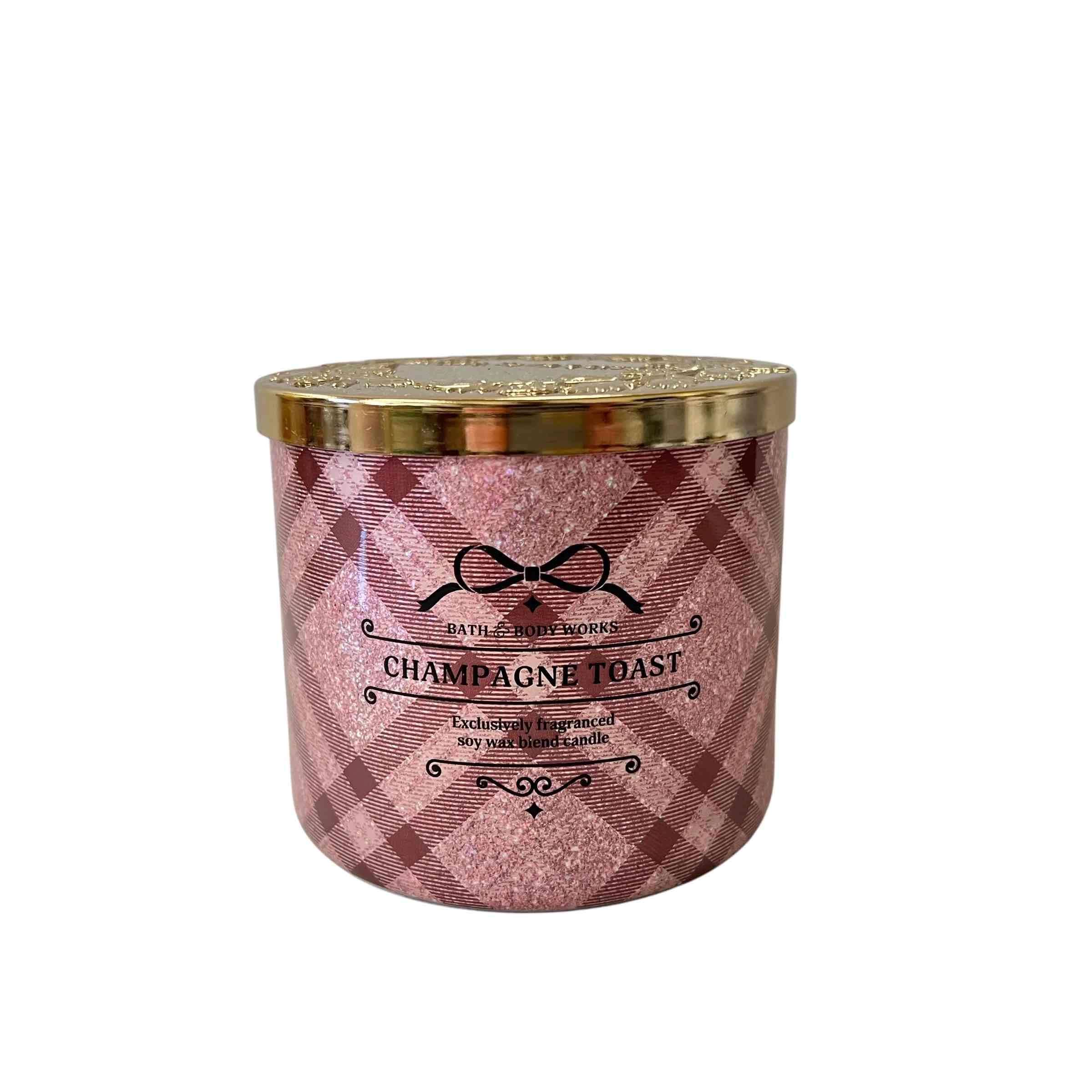 Vela Bath & Body Works champagne toast