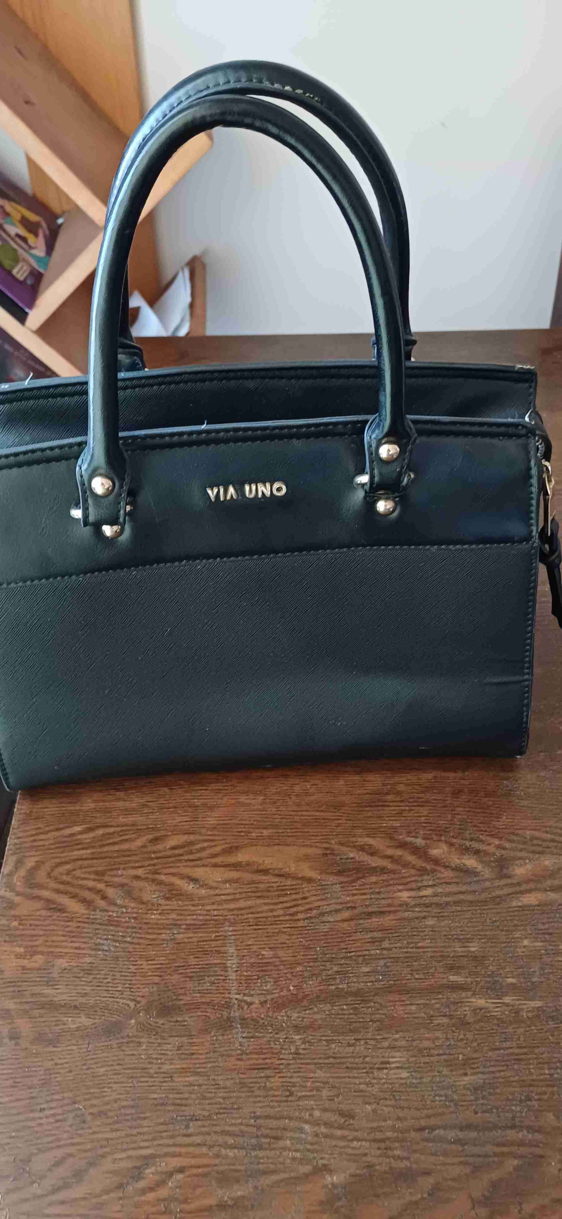 Bolso negro Via Uno elegante