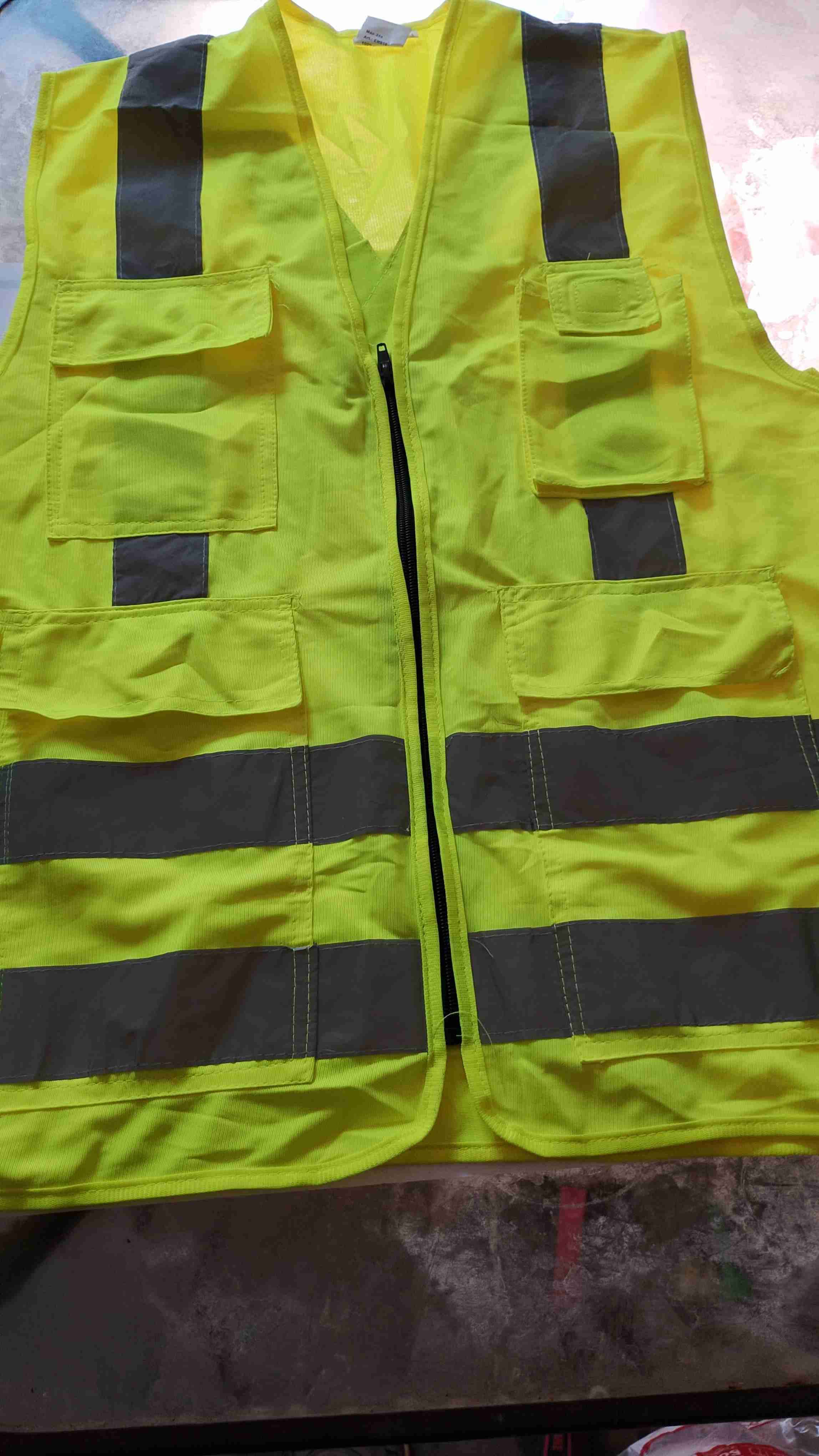 Chaleco reflectante amarillo