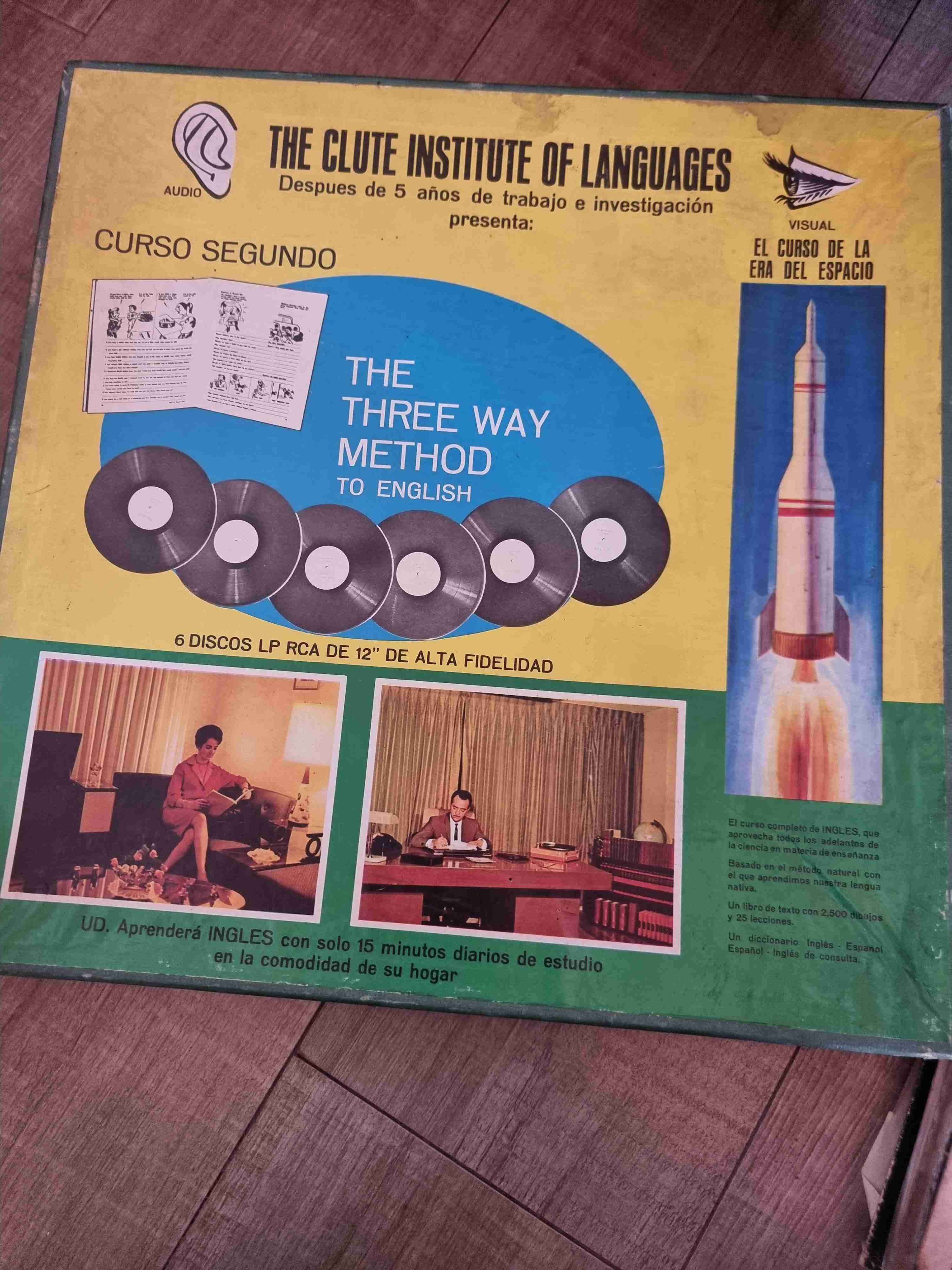 Curso de inglés en vinilos