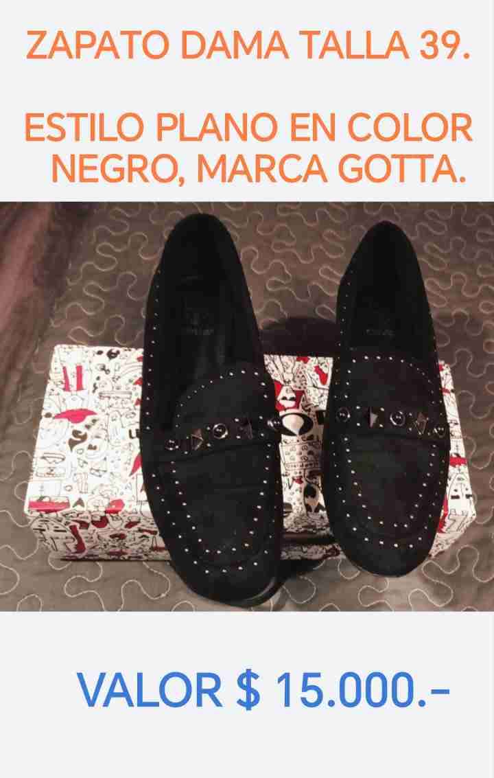 Zapatos planos Gotta negros talla 39
