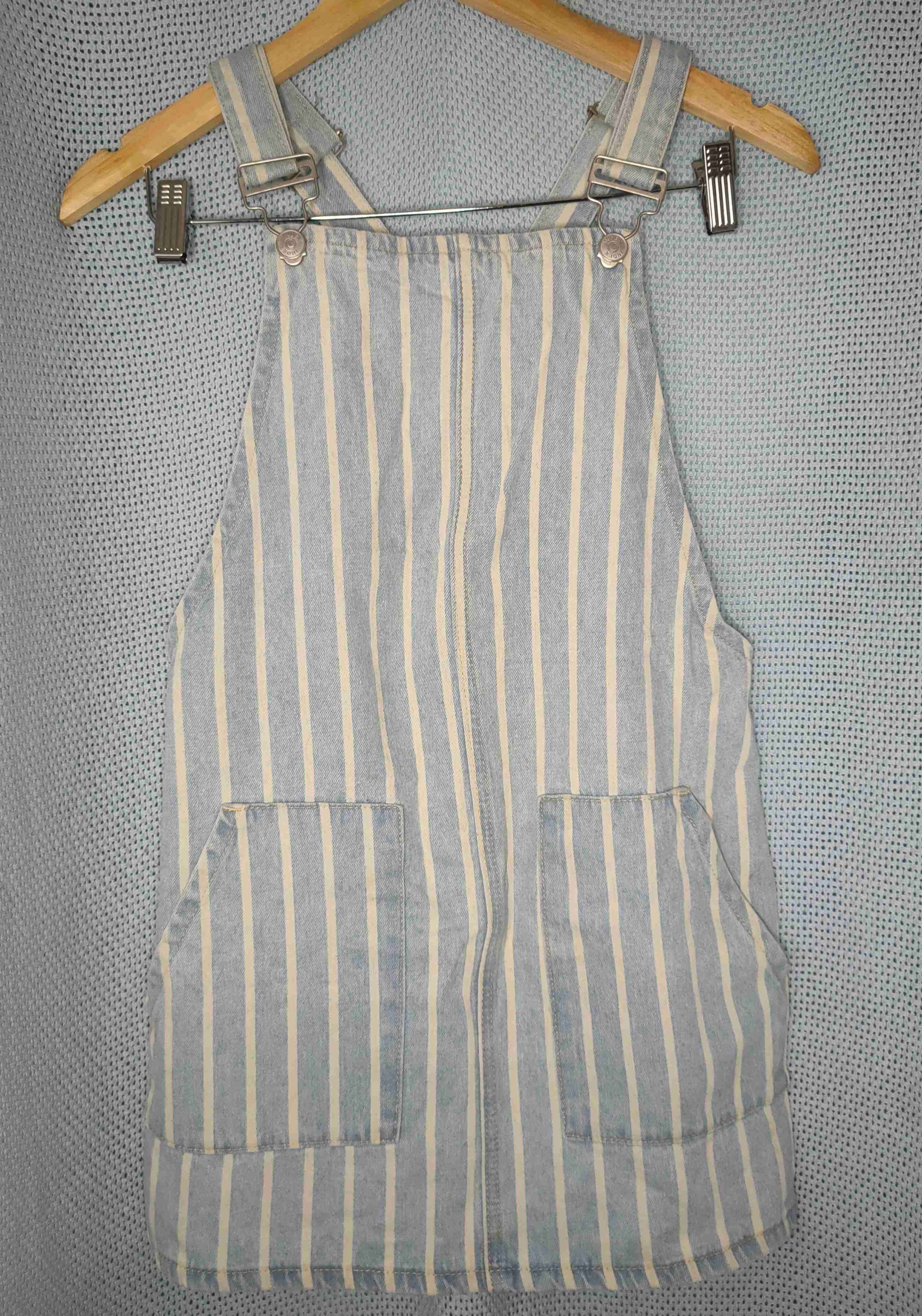 Jardinera Denim rayas