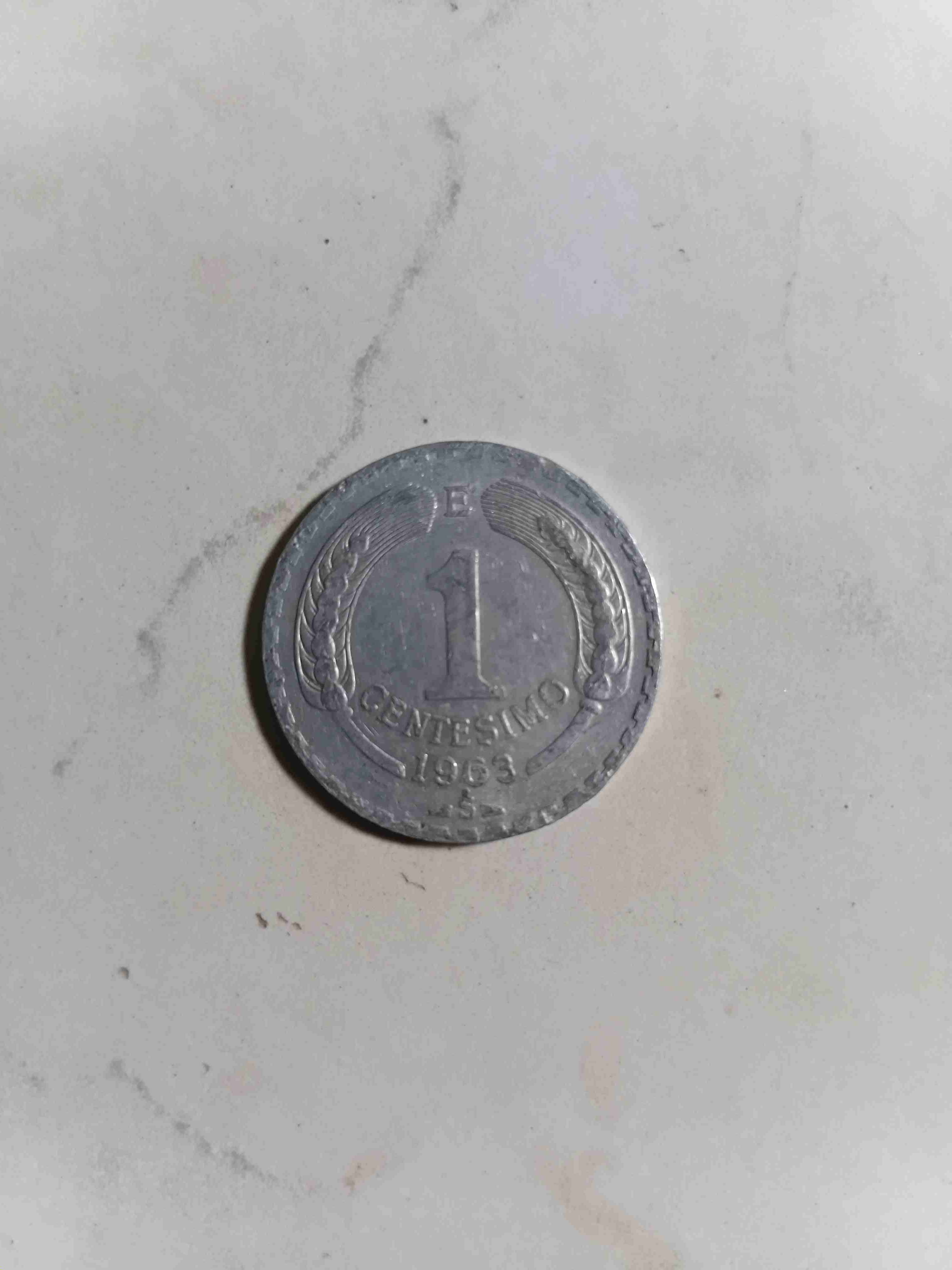 Moneda 1 Céntimo 1963