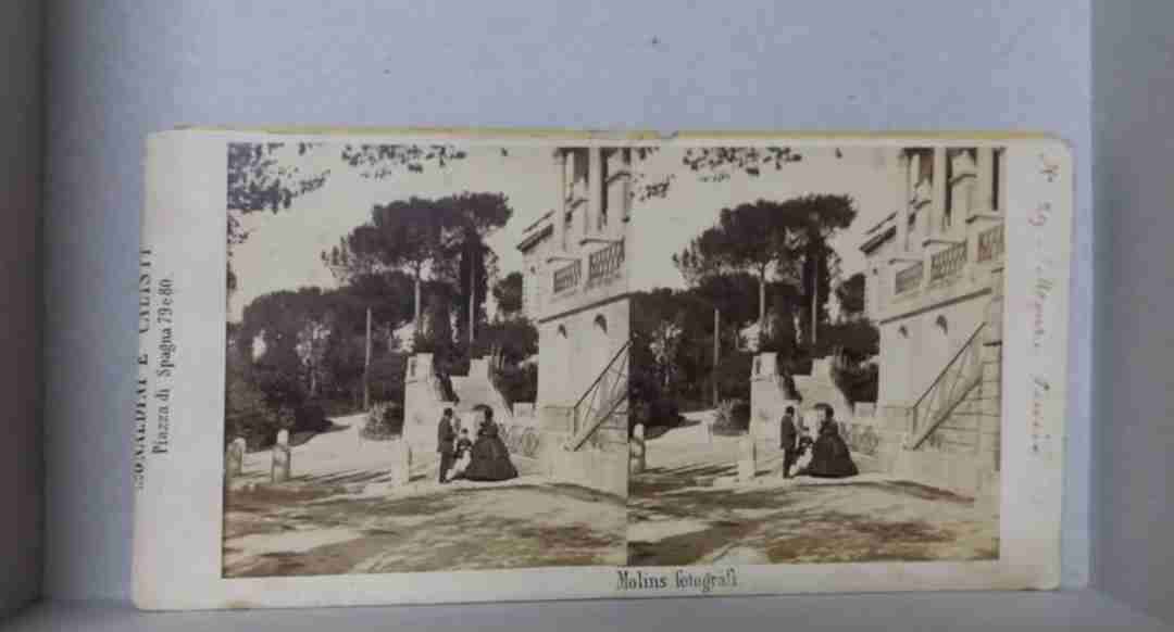 Estereoscopia antigua de Molins