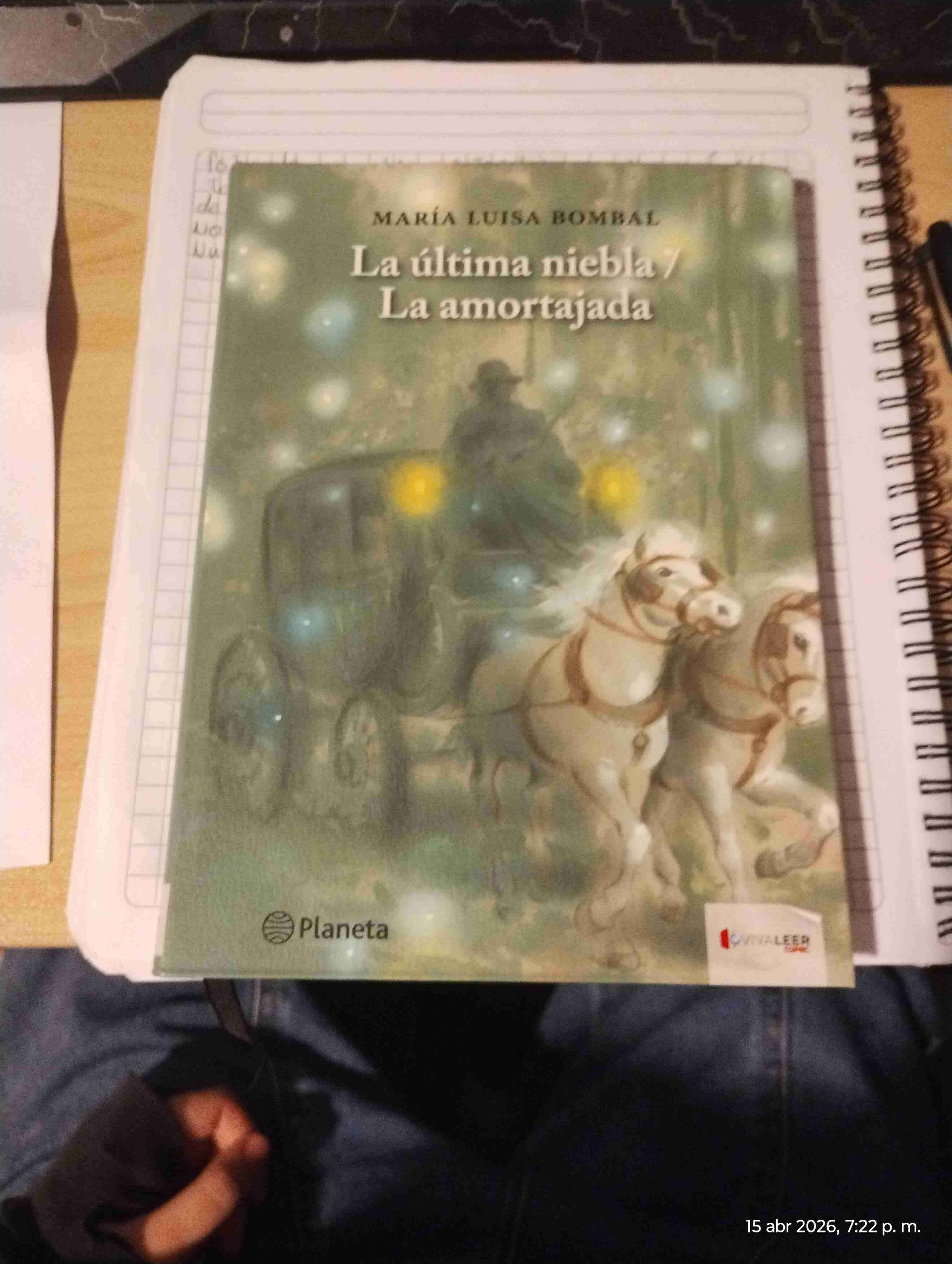 Libro 'La última niebla / La amortajada'