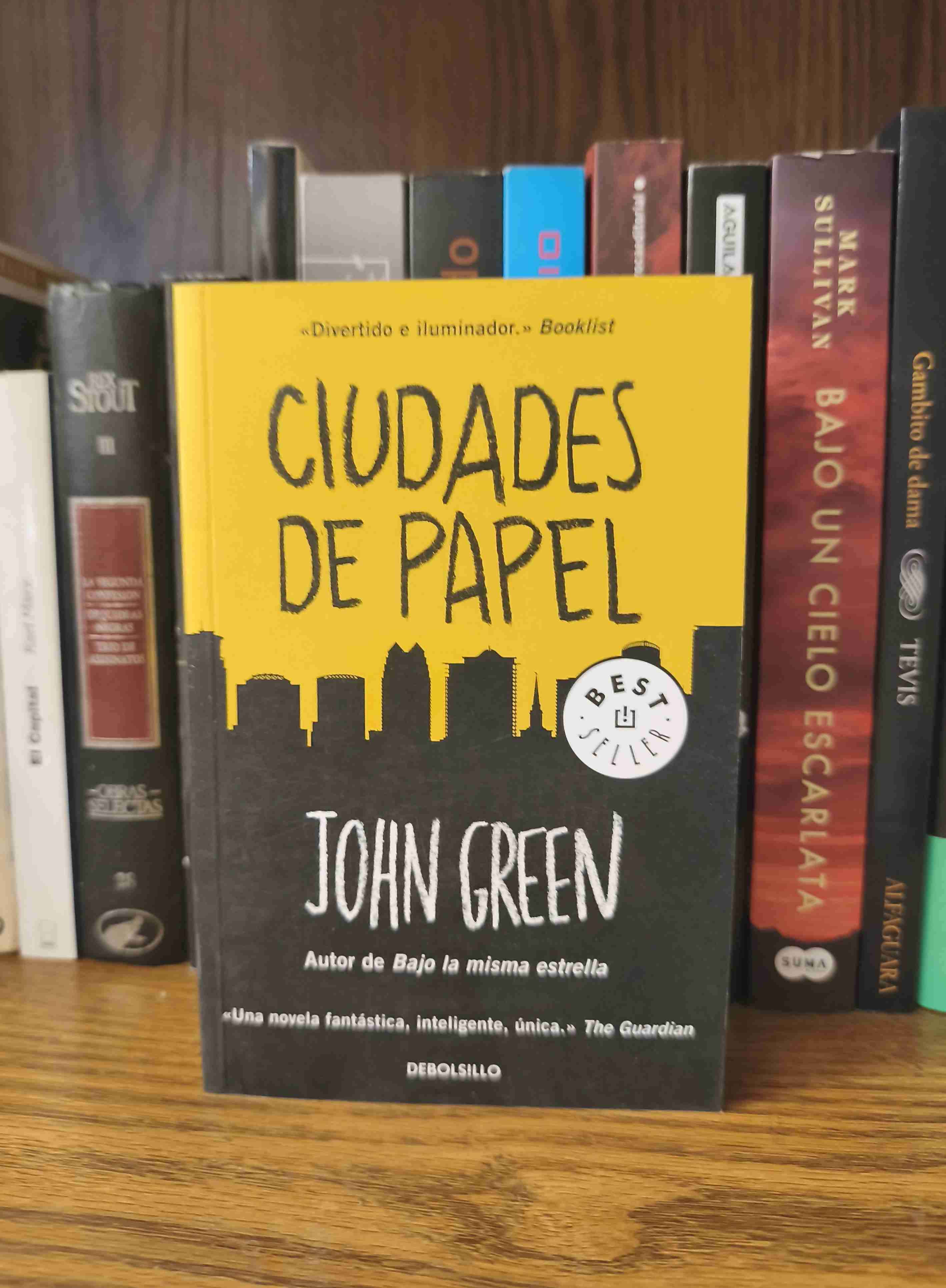 Libro 'Ciudades de Papel' de John Green