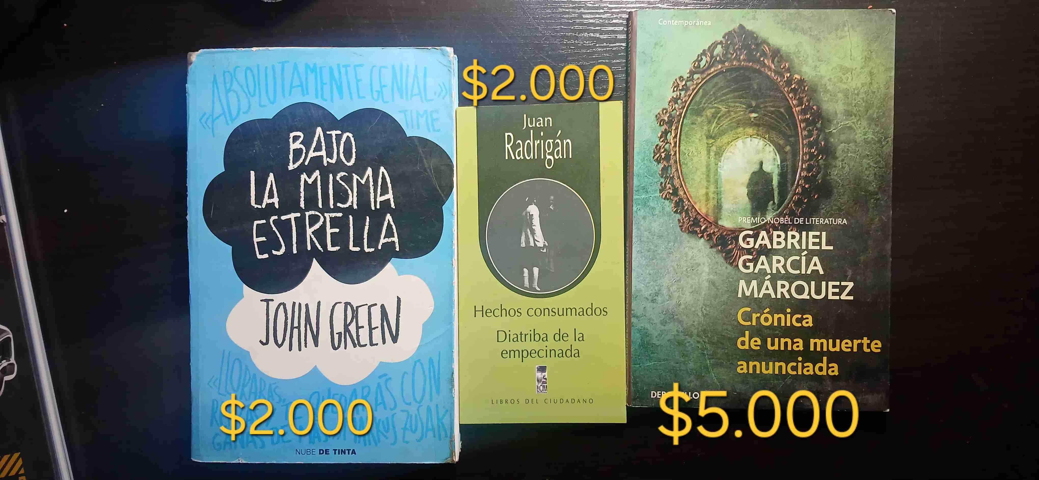 Lote de libros usados variados