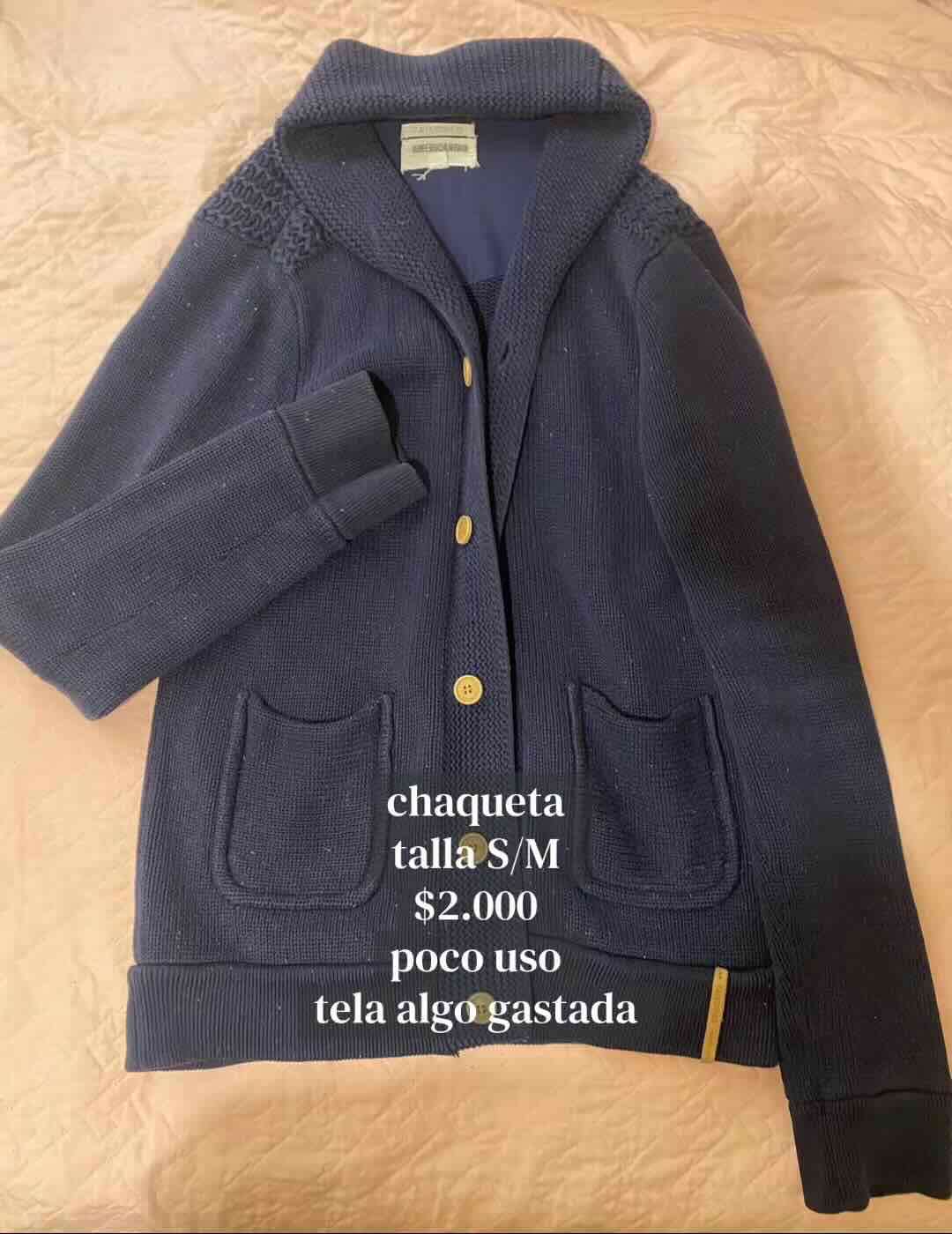 Chaqueta azul