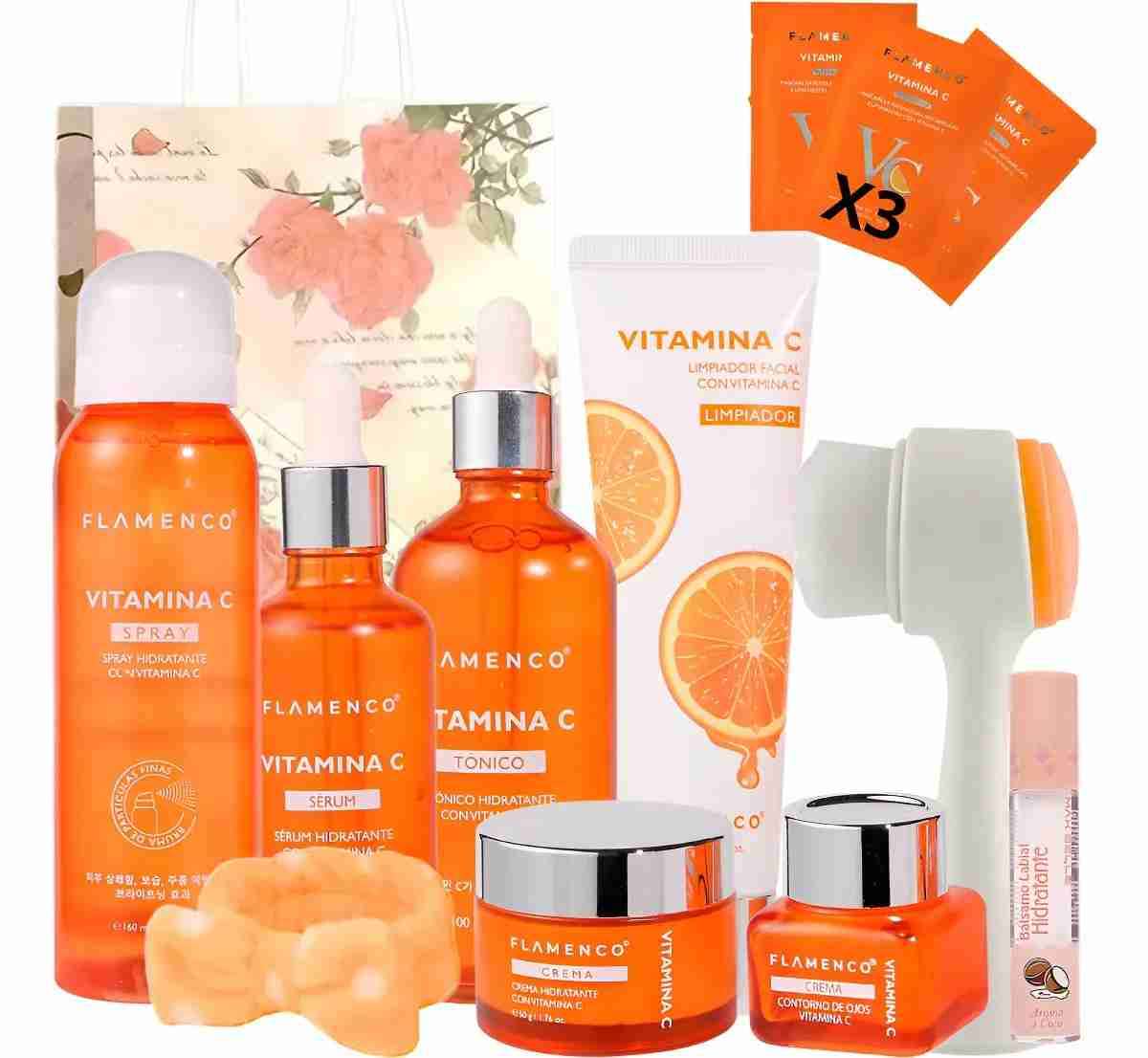 Set cuidado facial vitamina C