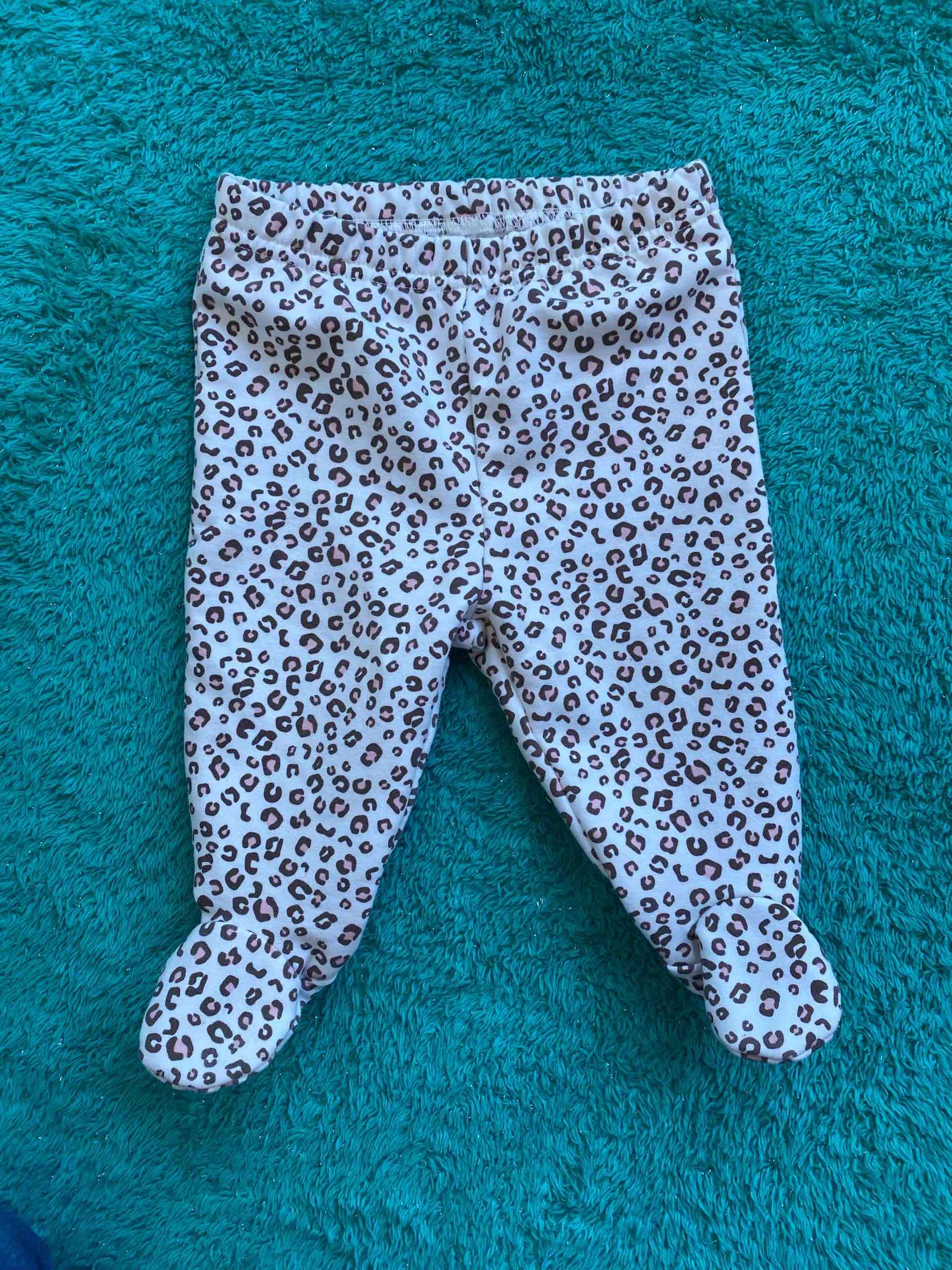 Pantalón bebé estampado leopardo