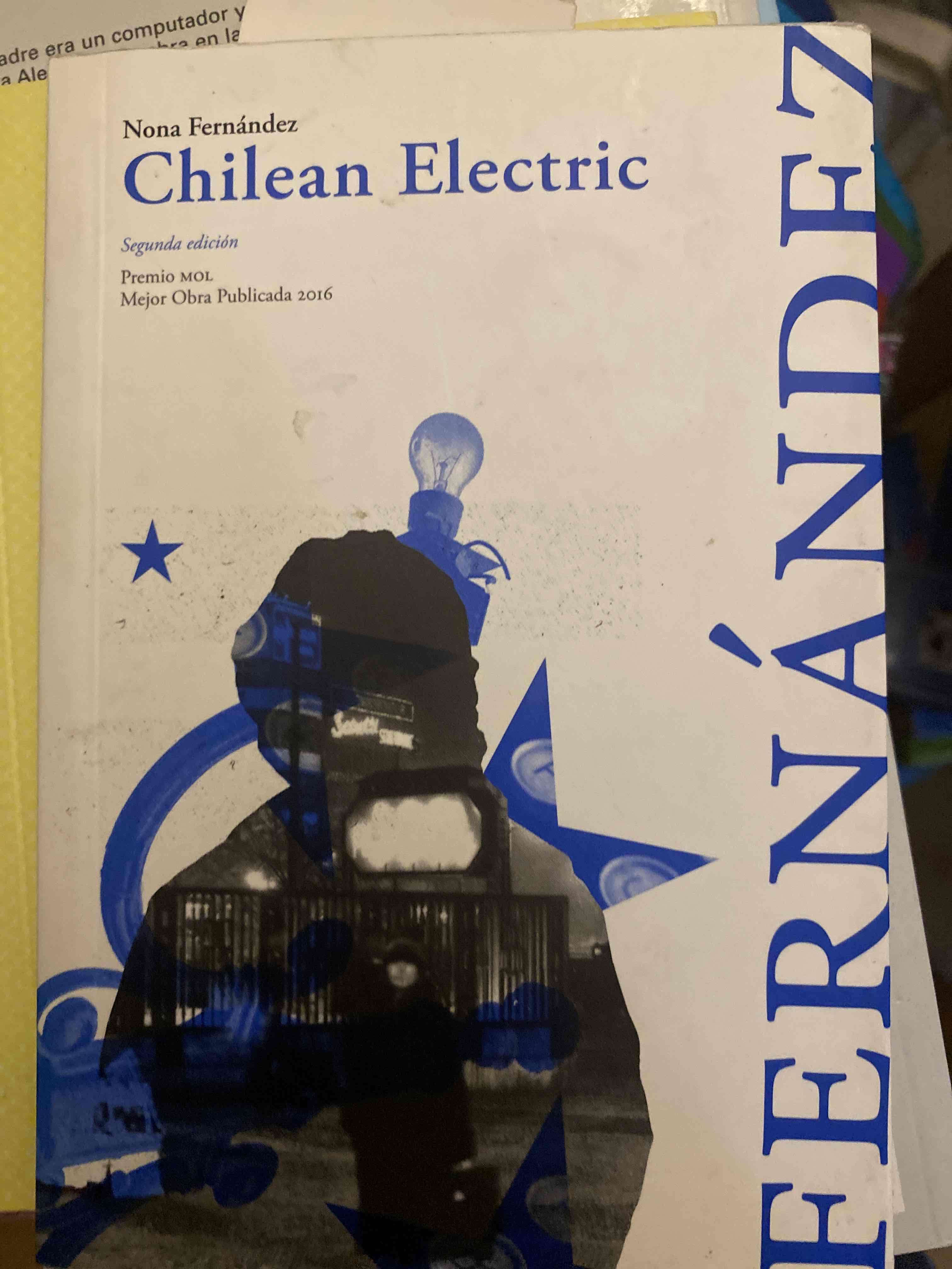 Libro 'Chilean Electric' Nona Fernández