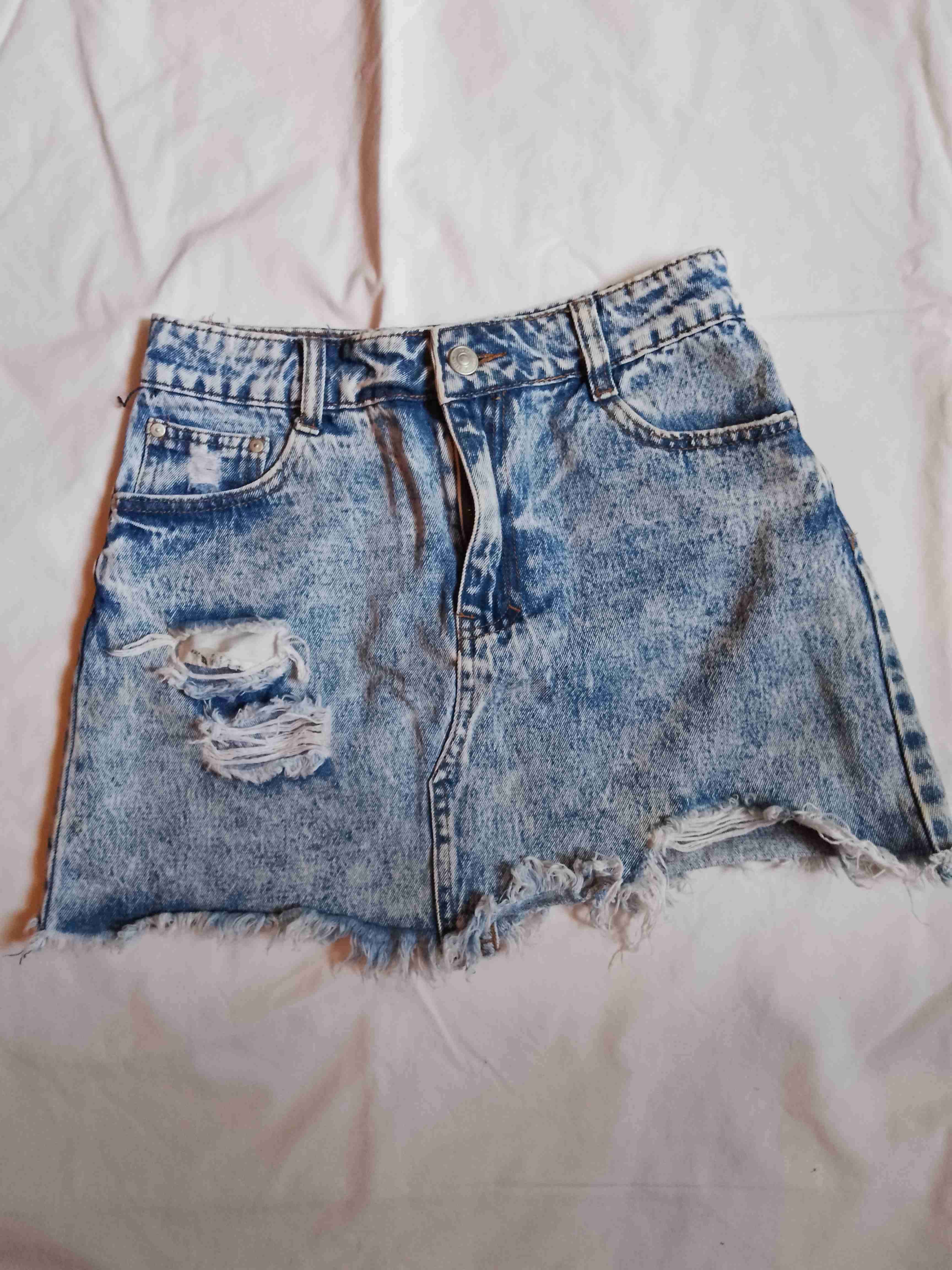 Falda mini FOSTER mezclilla