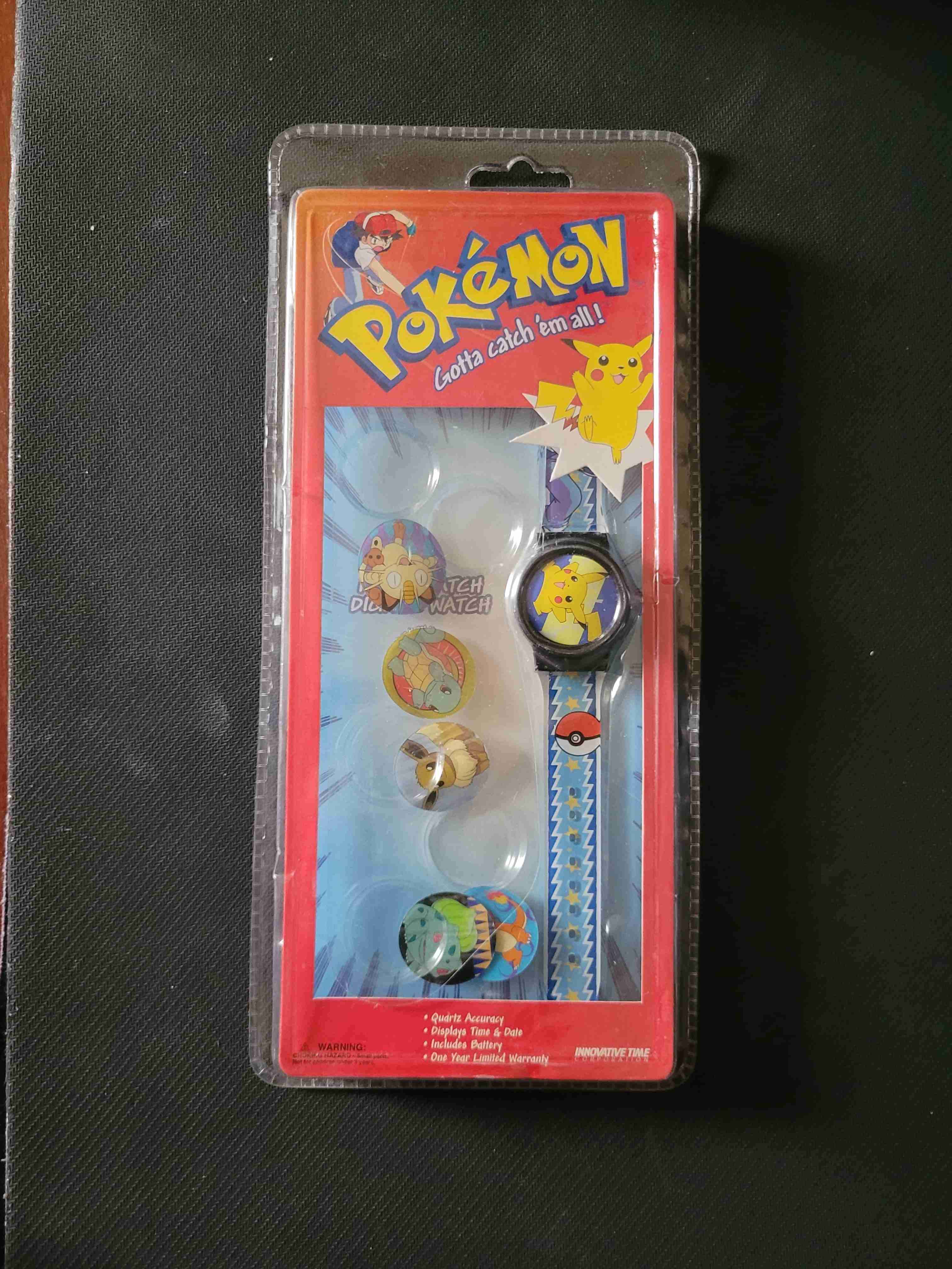 Pokemon Watch Mix and match digital Watch 1999