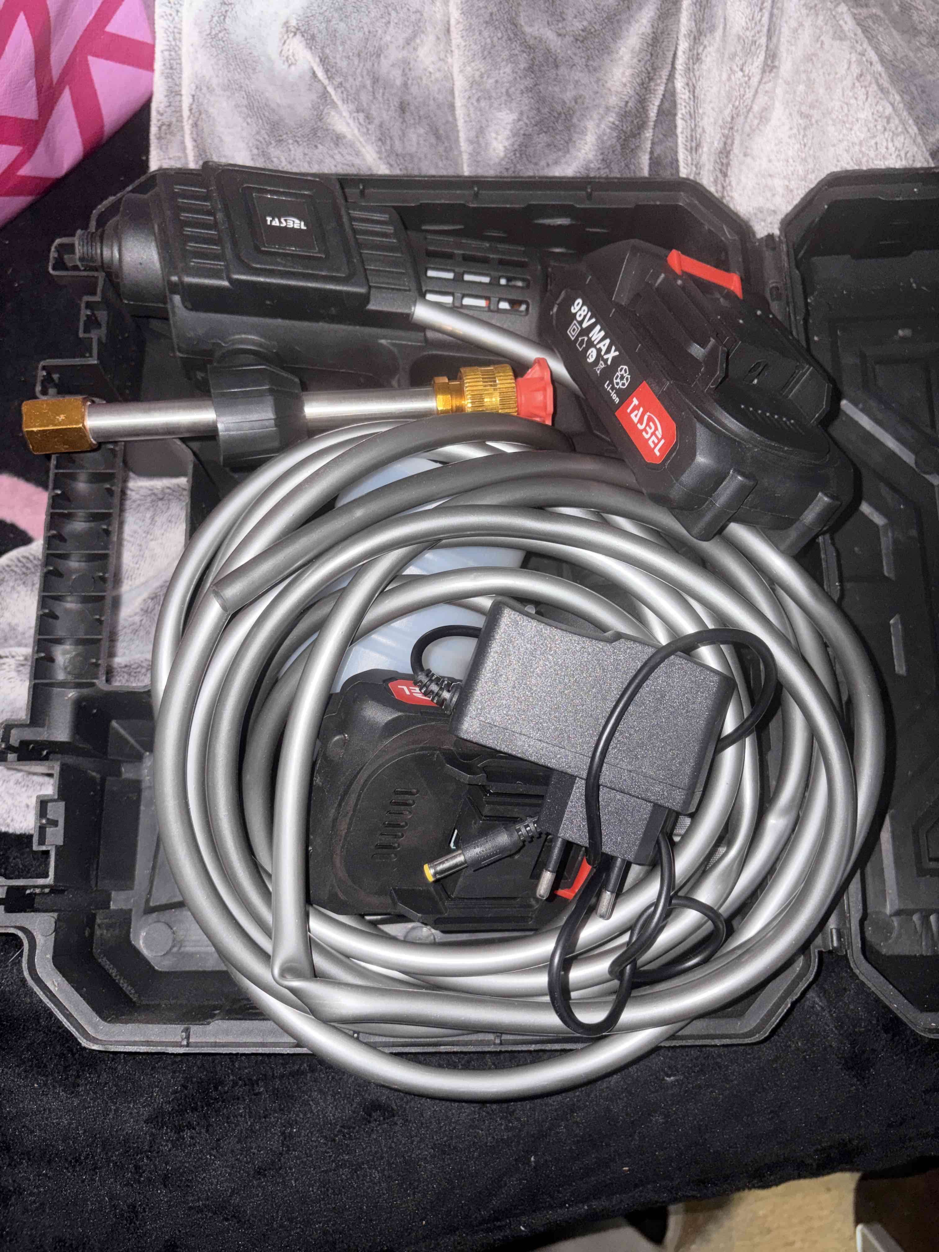 Hidrolavadora portátil inalámbrica