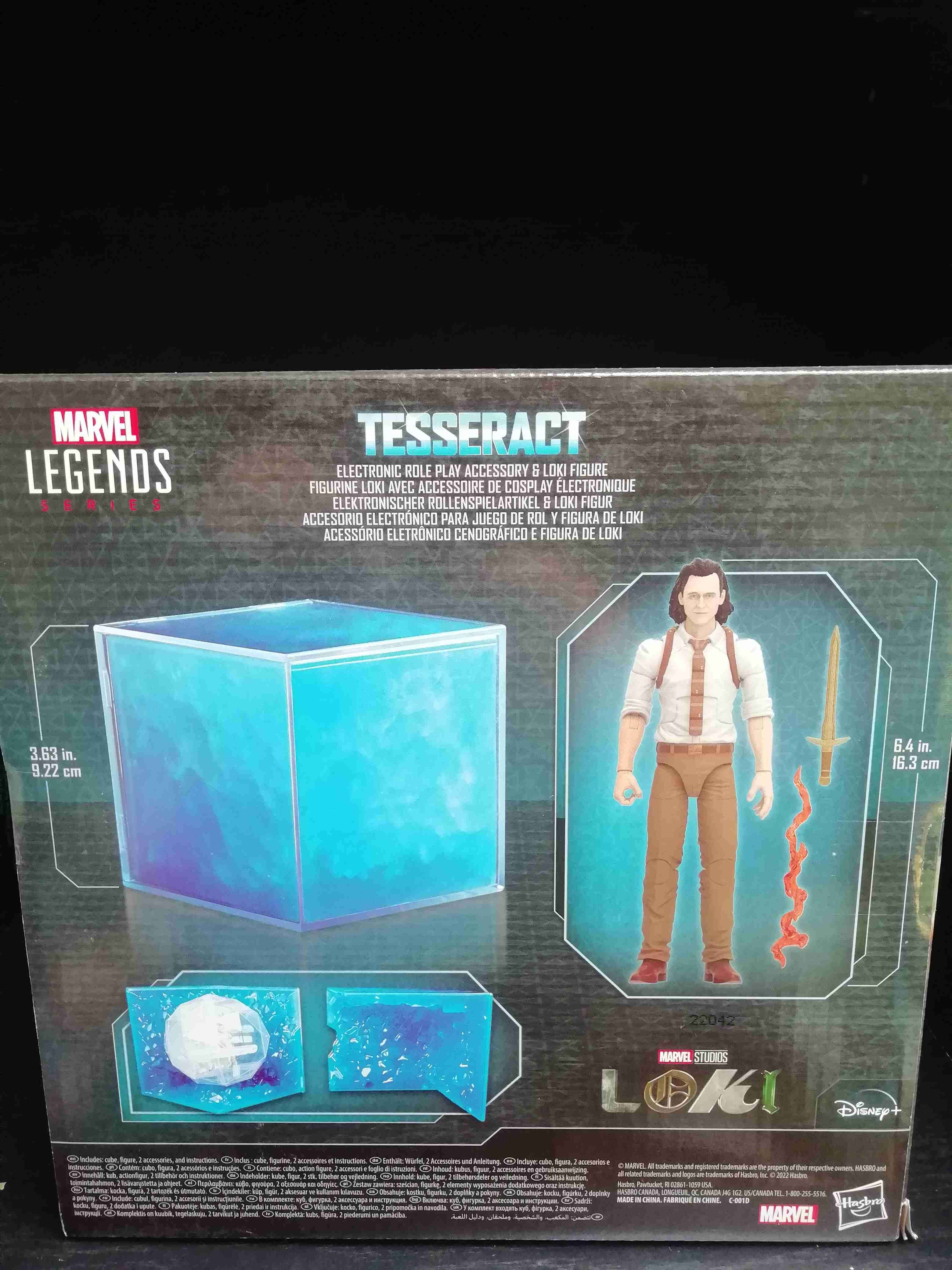 Figura Loki con Tesseract